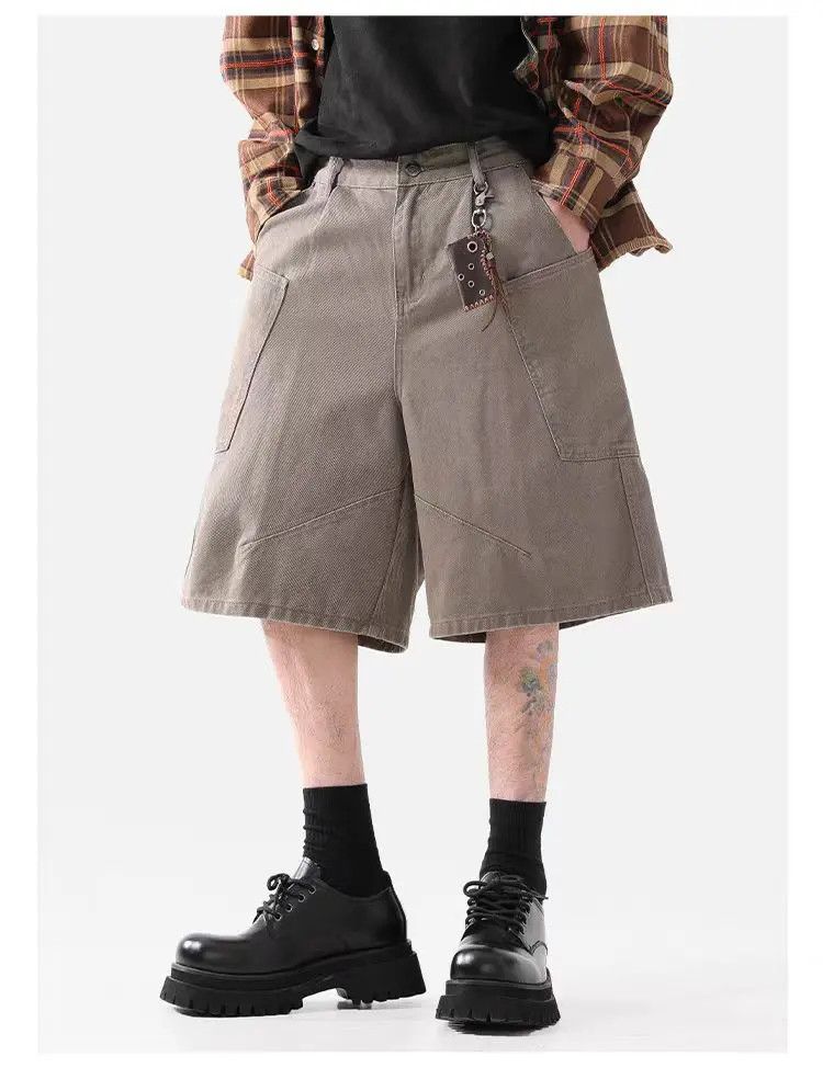 Designer × Japanese Brand Vintage Casual Loose Harajuku Shorts Size US 31 - 1 Thumbnail