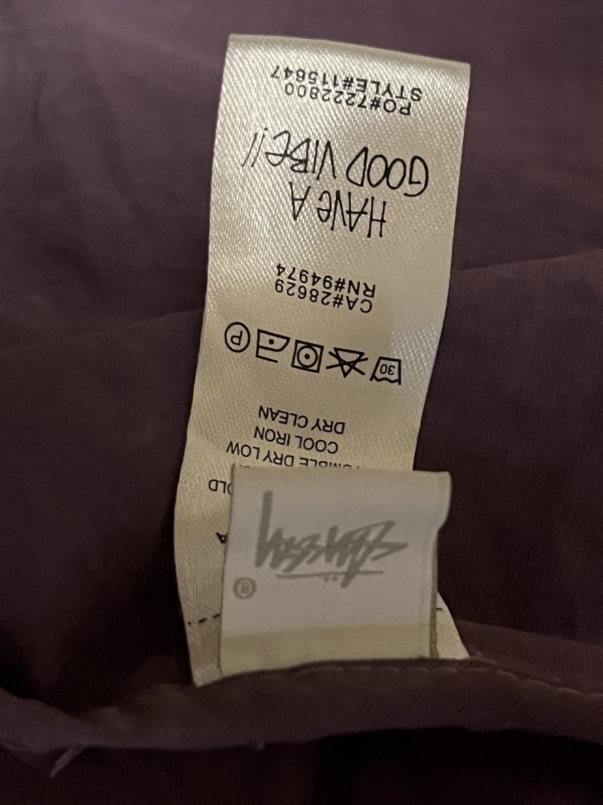 Stussy Stussy Beach Shell Wave Dye Purple Size US S / EU 44-46 / 1 - 8 Thumbnail