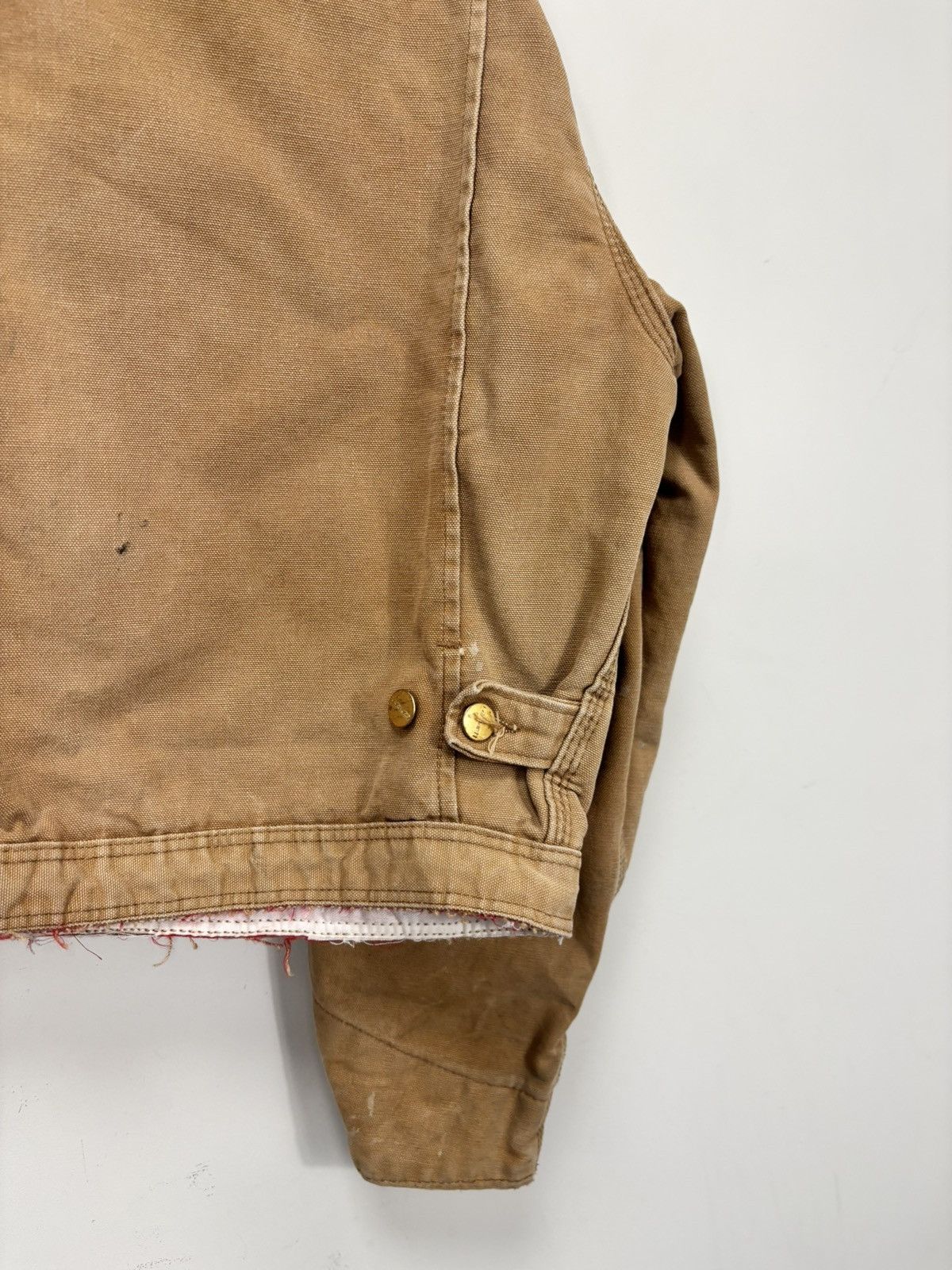 Carhartt Vintage Carhartt 1980s Made In USA Workwear Cropped Jacket Size US L / EU 52-54 / 3 - 22 Thumbnail