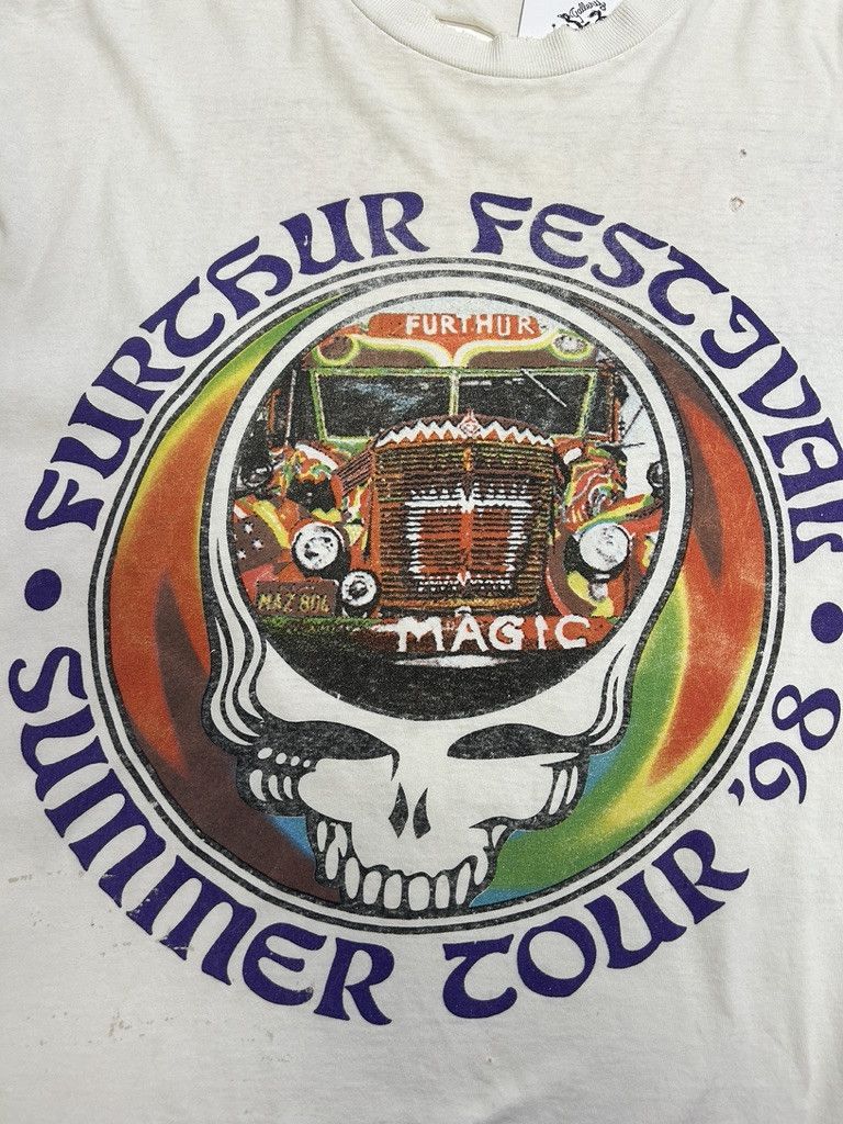 VTG 1998 Grateful Dead Furthur Festival Summer T-Shirt XL