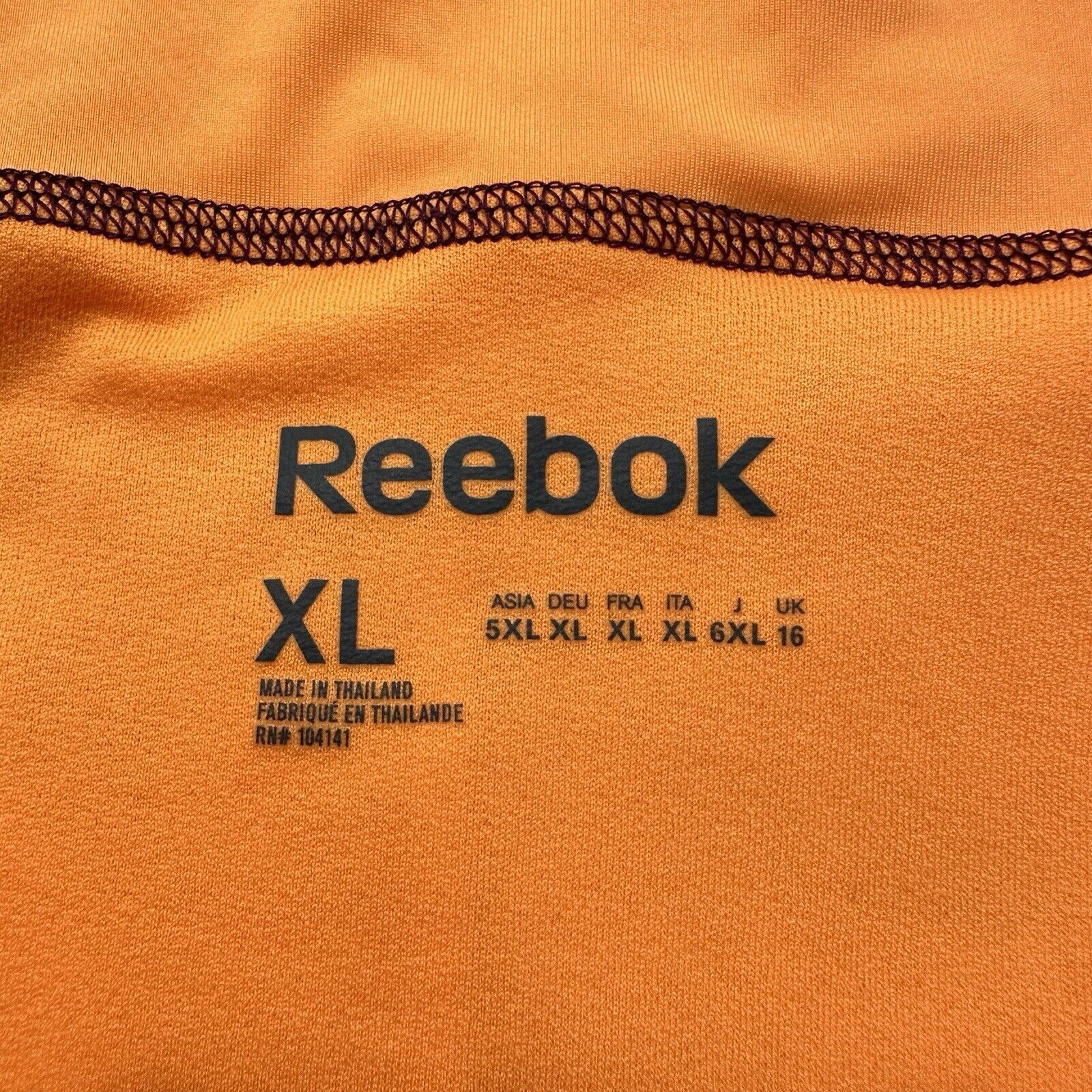 Reebok Reebok XL Orange Purple Running Shorts Athletic 3" Inseam Size 38" / US 16 / IT 52 - 5 Thumbnail