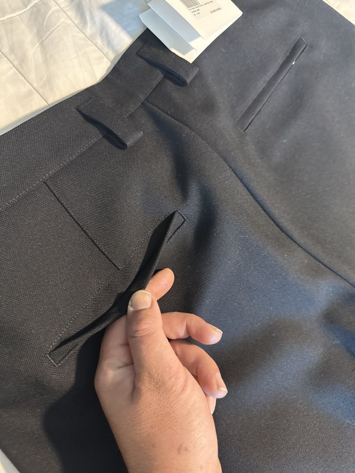 Jil Sander Jil Sander Trousers 100% Wool Size 38R - 7 Thumbnail