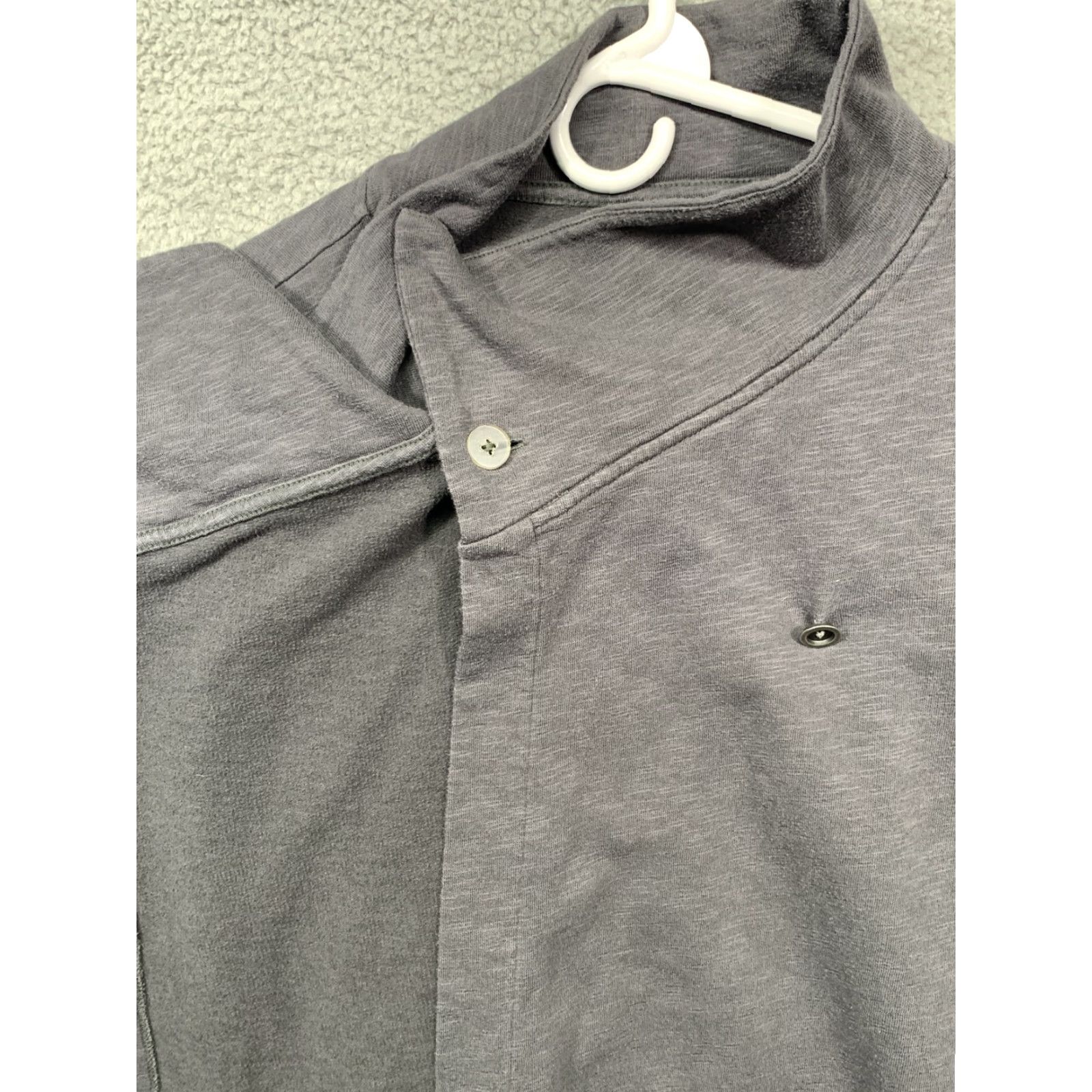 Vintage Columbia Cardigan Shawl Sweater/Sweatshirt Grey Gray Two Button Size Medium Womens All Seasons Size M / US 6-8 / IT 42-44 - 4 Thumbnail