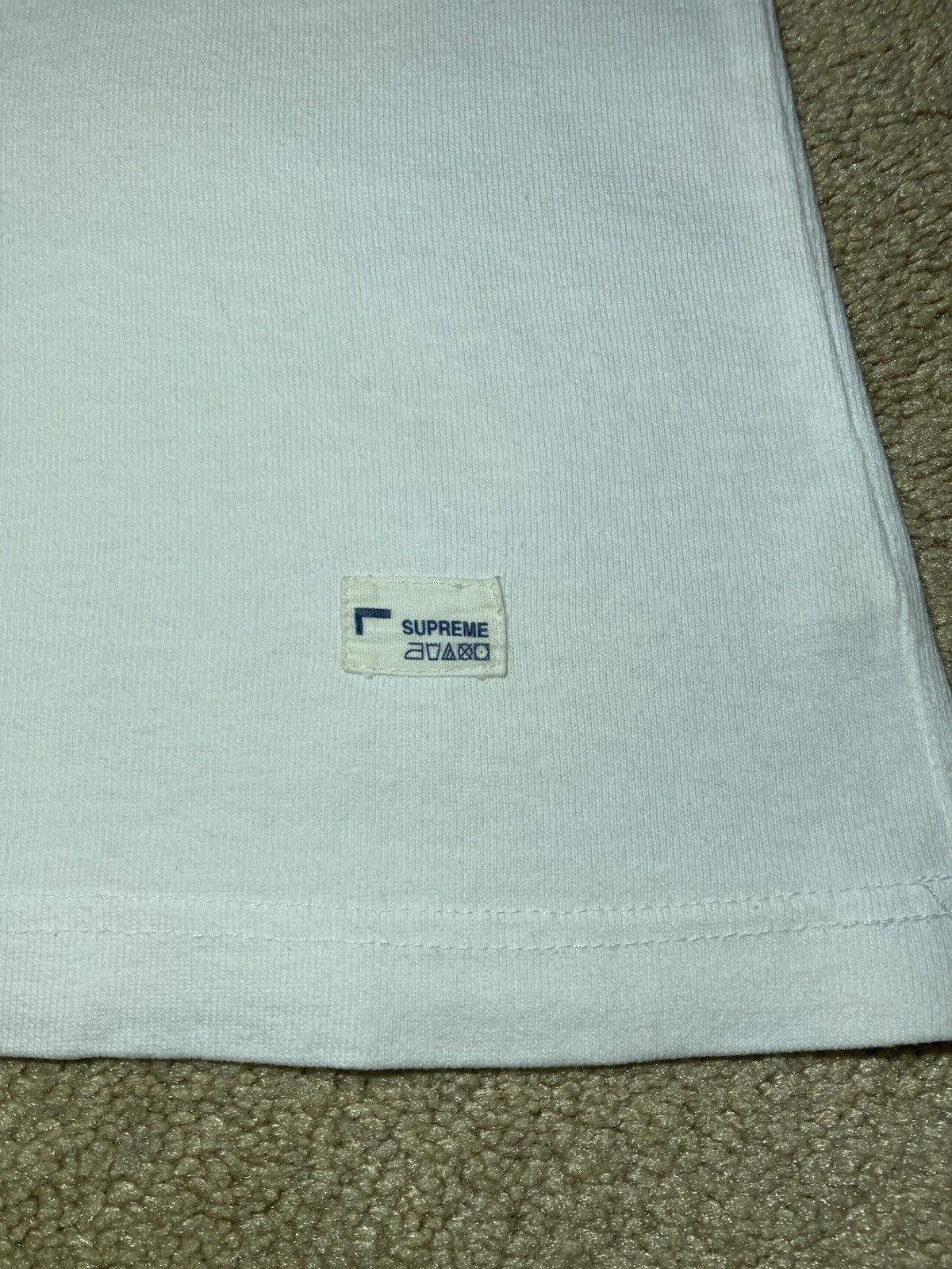 Supreme 1998 Supreme Stitch Athletic Top White Large 90s Vintage OG Size US L / EU 52-54 / 3 - 4 Thumbnail