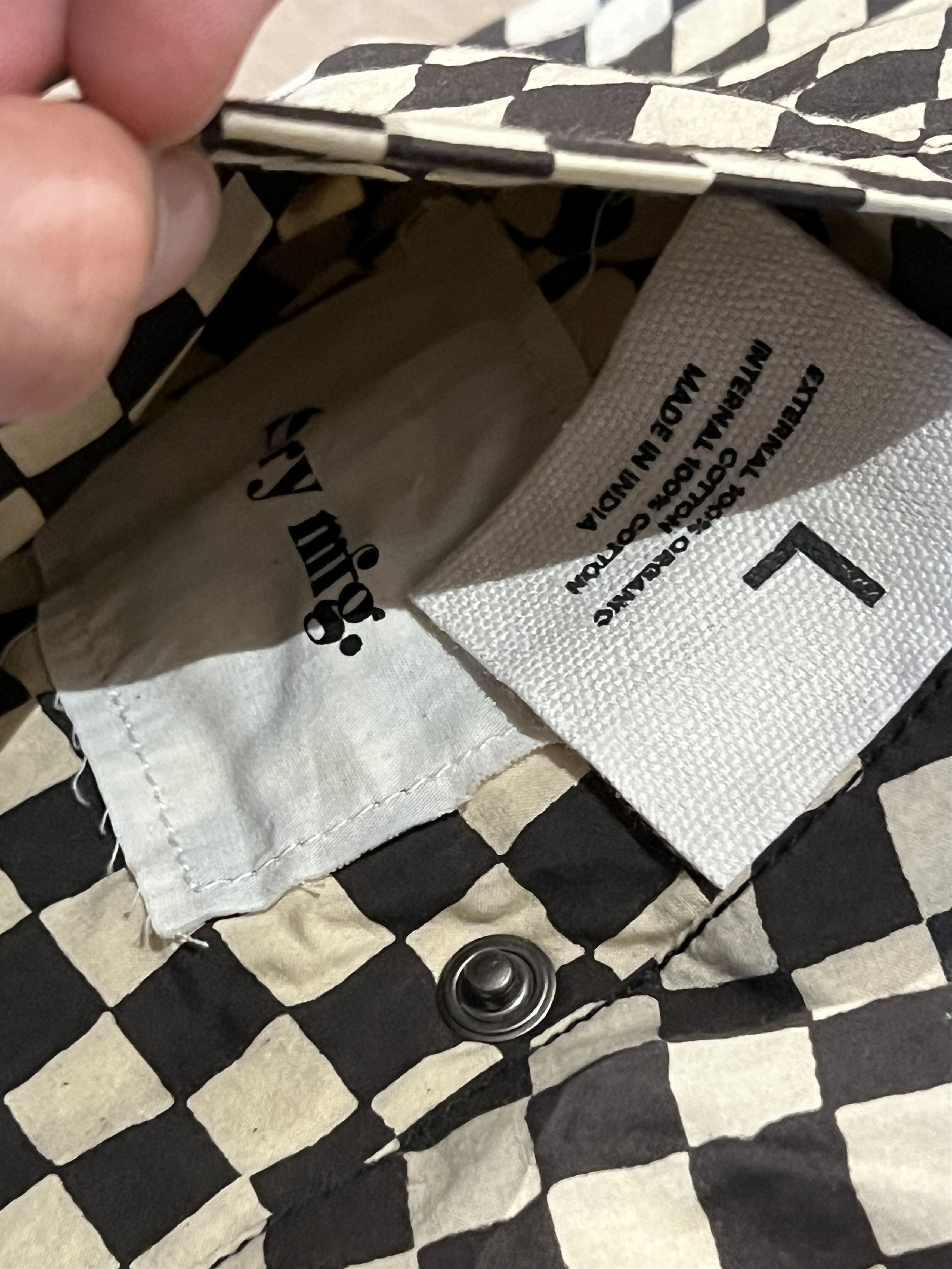 Story Mfg. 💚 Story Mfg. Handmade Seed Bomber Black Wonky-Wear Large Size US L / EU 52-54 / 3 - 16 Thumbnail