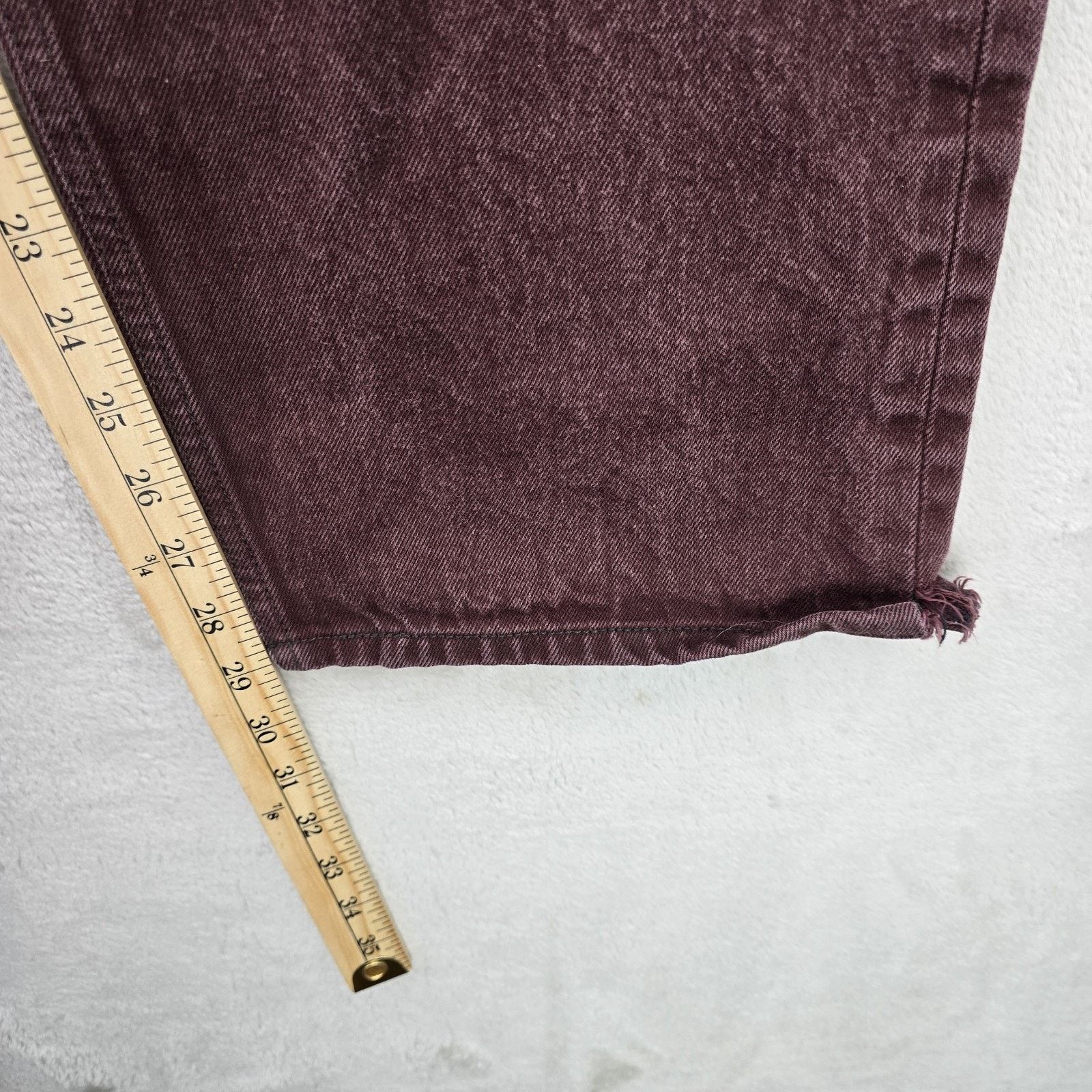 Levi's Levis 501xx Jeans 42x32 (Actual 40x29) Maroon Straight Leg Size US 40 / EU 56 - 12 Thumbnail