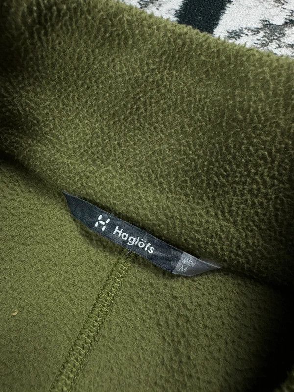 Haglofs Haglofs green khaki M outdoor fleece zip jacket Size US M / EU 48-50 / 2 - 4 Thumbnail