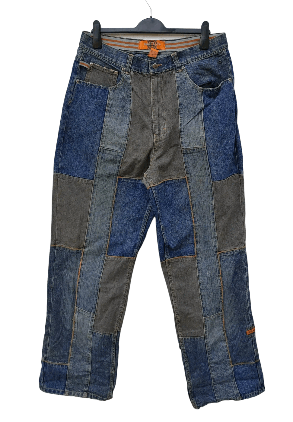 Japanese Brand 💥LAST CALL💥 Varcity Reconstructed Denim Size US 36 / EU 52 - 1 Thumbnail