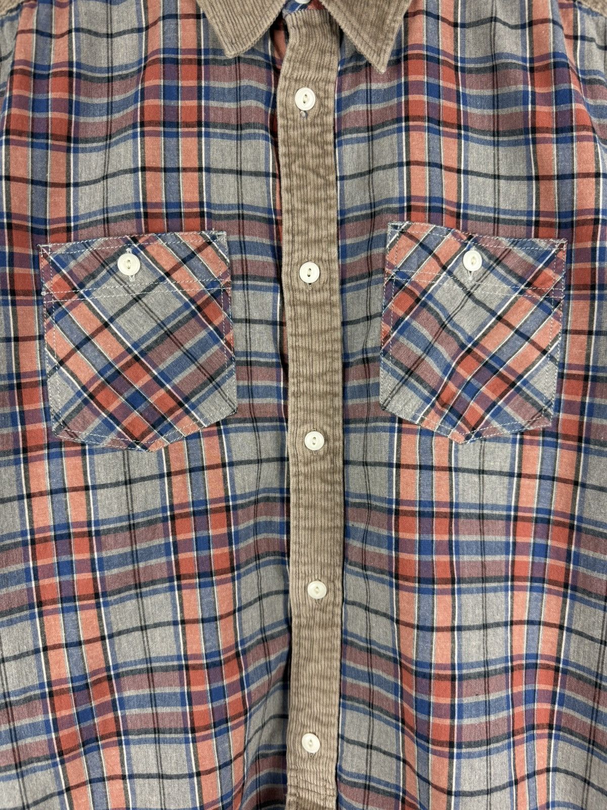 Allsaints Allsaints Hilliard LS Plaid Checked Flannel Button Up Shirt Size US S / EU 44-46 / 1 - 10 Thumbnail