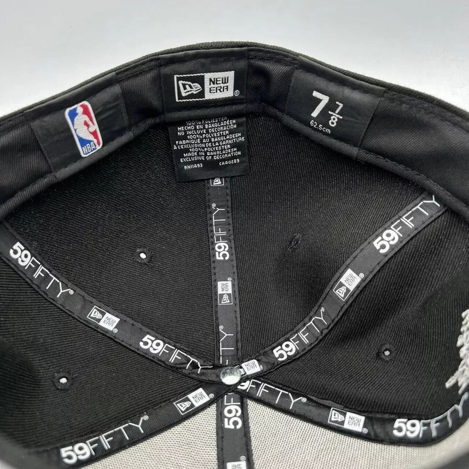 New Era Chicago Bulls NBA 7 7/8 Hat Fitted Cap New Michael Jordan Size ONE SIZE - 5 Thumbnail