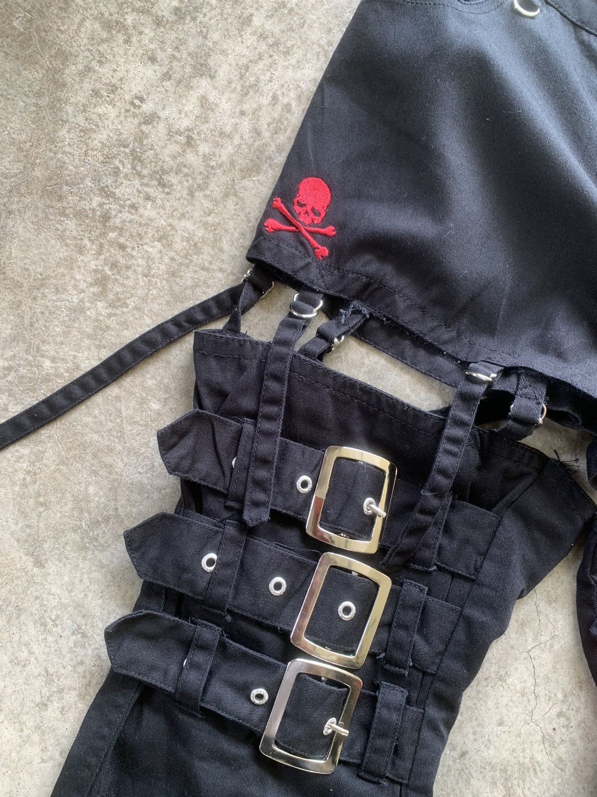 Japanese Brand Mad Punk Chaos Bondage Design Pants Size US 30 / EU 46 - 5 Thumbnail