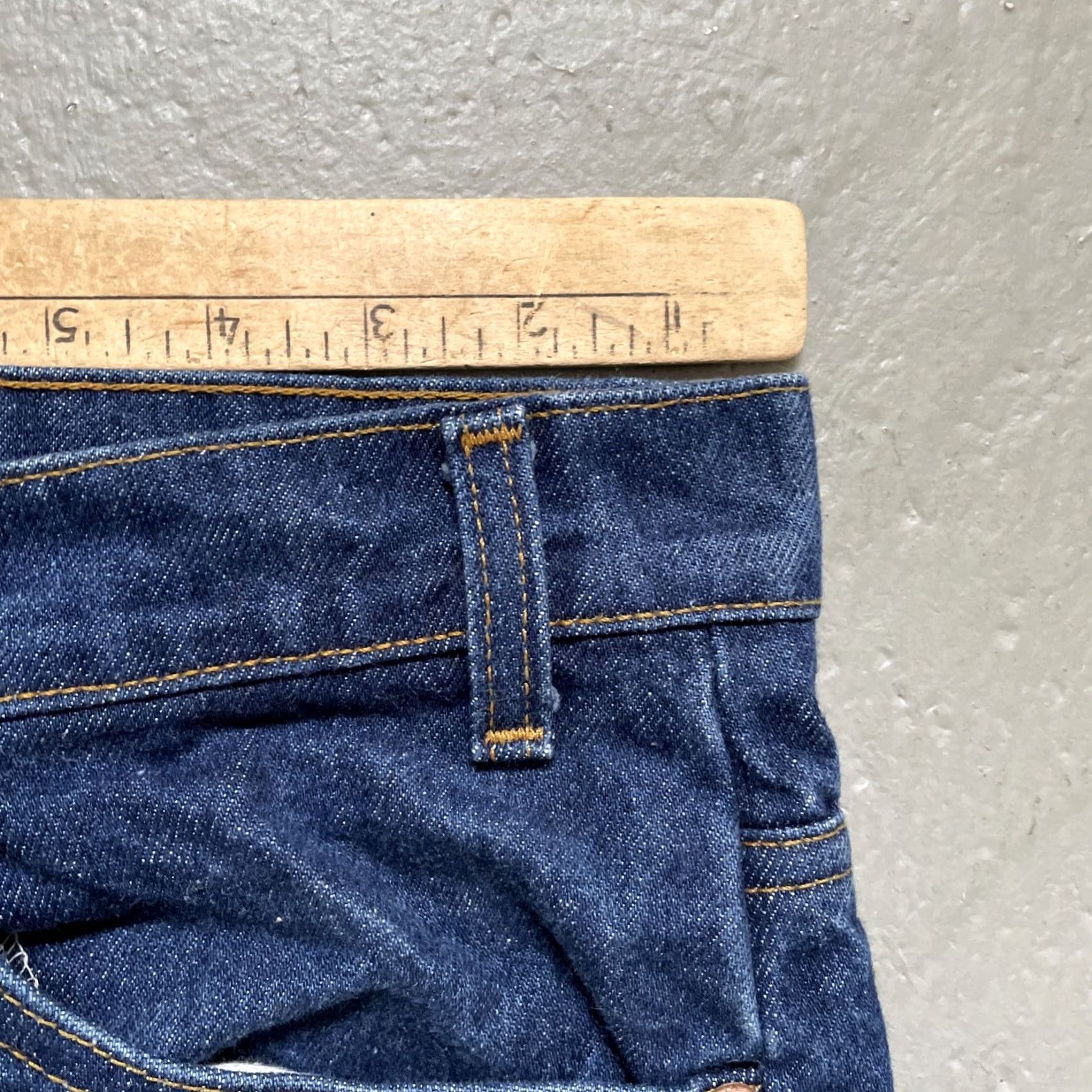 Levi's VINTAGE Levi's 517 Orange Tab Dark Blue Jeans Bootcut 34x30 Men USA Size US 34 / EU 50 - 7 Thumbnail