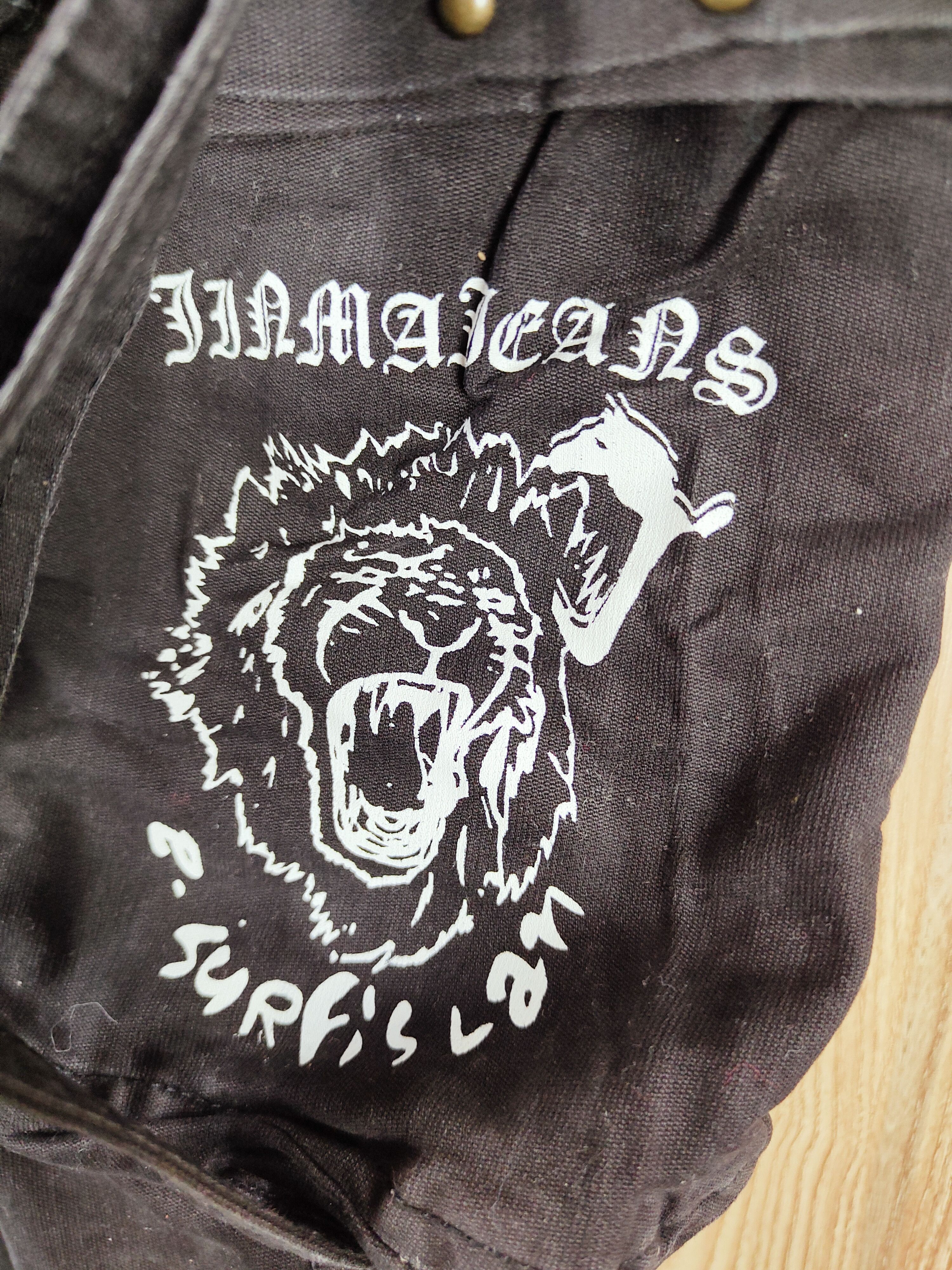 Japanese Brand DL JinMa Jeans Black Multipocket Tactical Cargo Pants #W518 Size US 32 / EU 48 - 6 Thumbnail