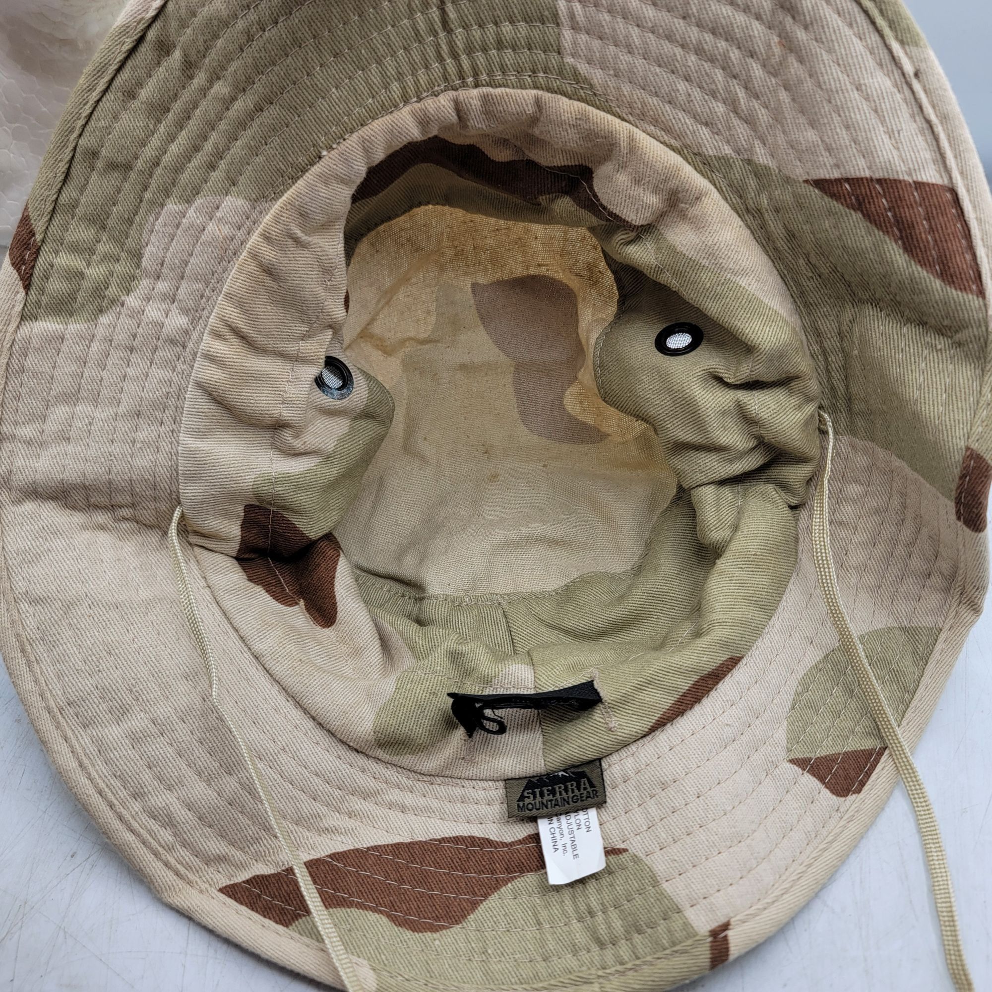 Other Sierra Mountain Gear Camo Bucket Hat Outdoor Hiking Camping Size ONE SIZE - 7 Thumbnail