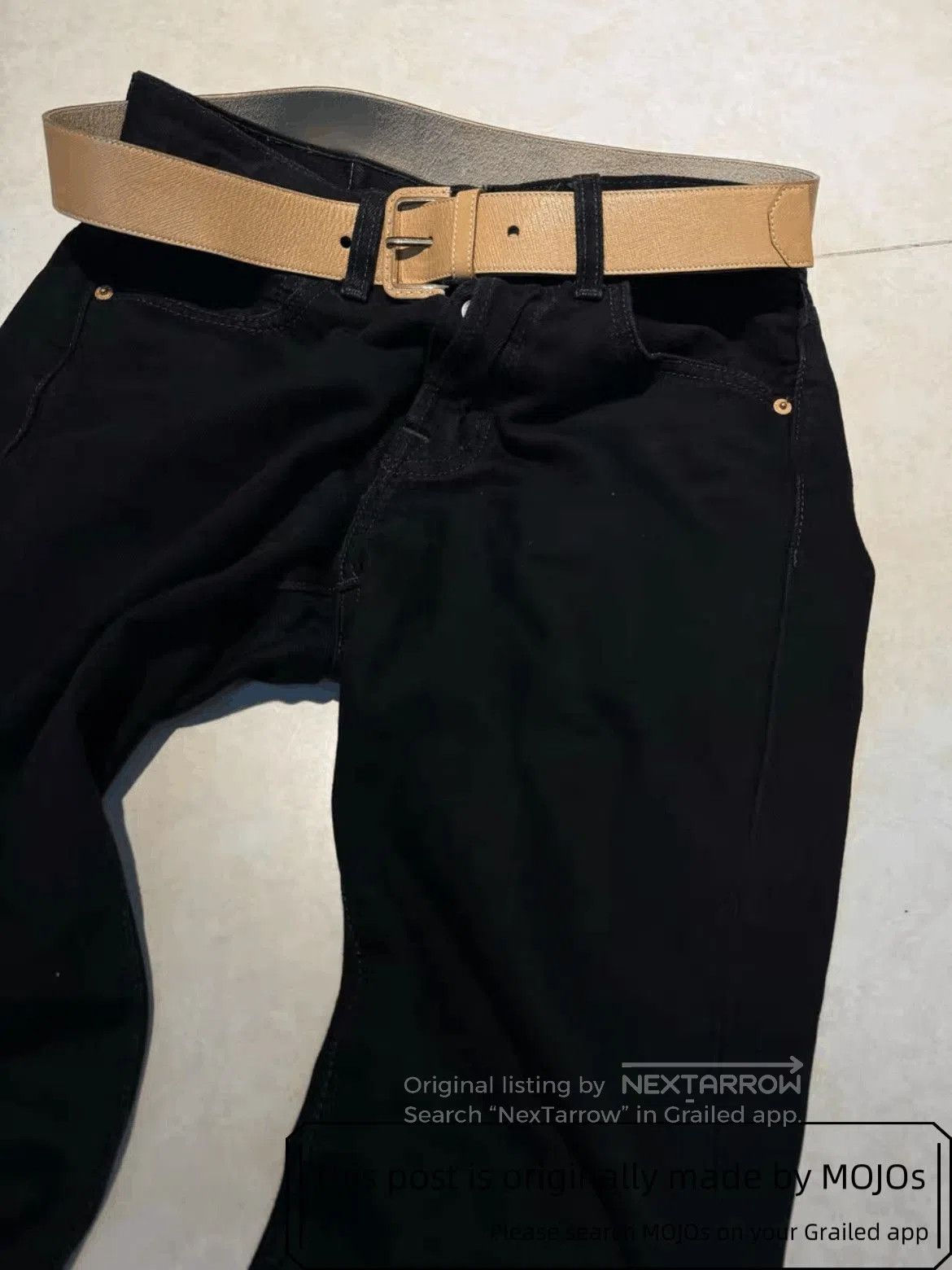 Prada Prada Vitage Style Brown Buckle Belt. Size ONE SIZE - 2 Thumbnail