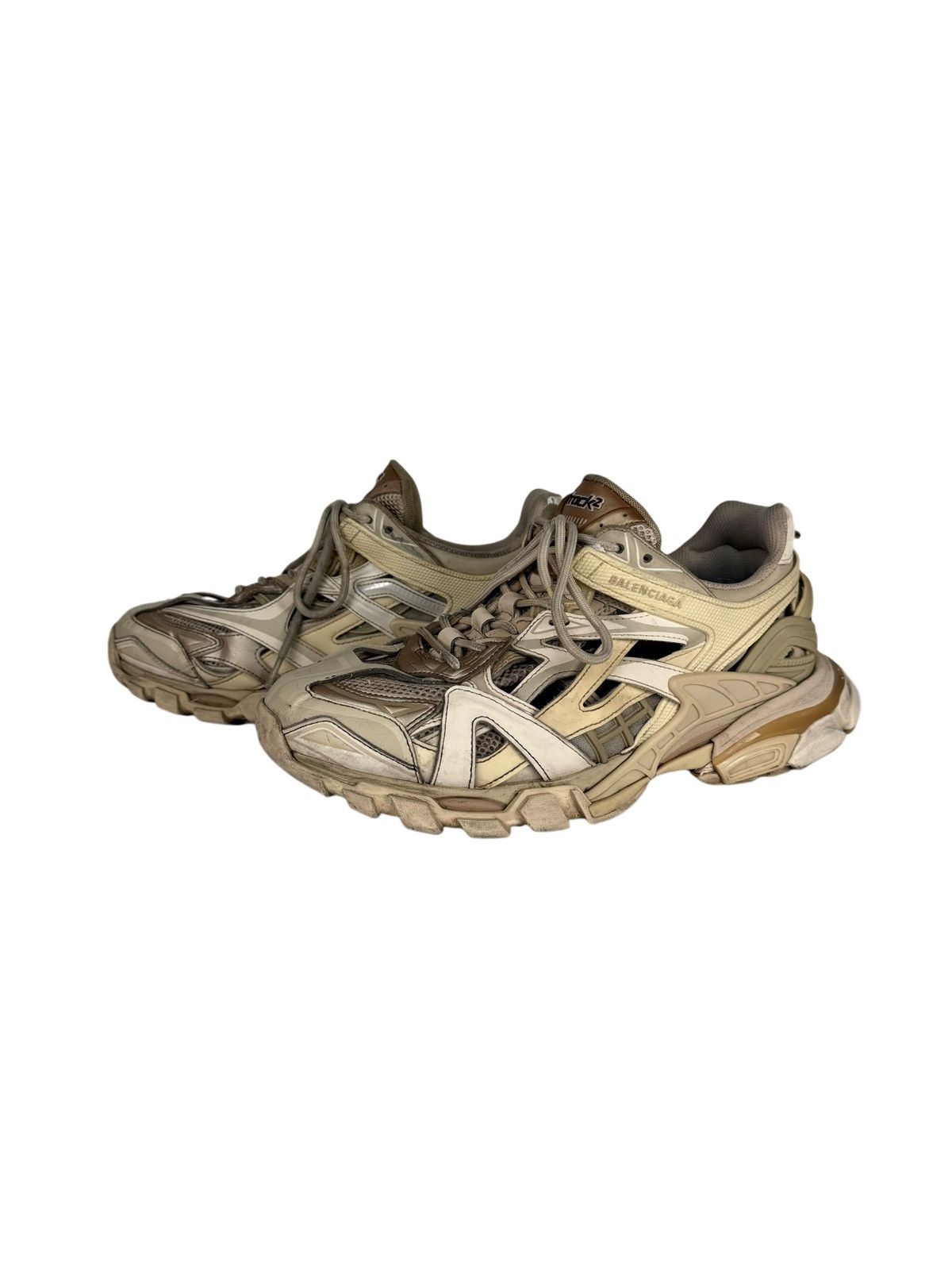 Balenciaga Balenciaga Track 2 in Cream Size US 11 / EU 44 - 2 Thumbnail