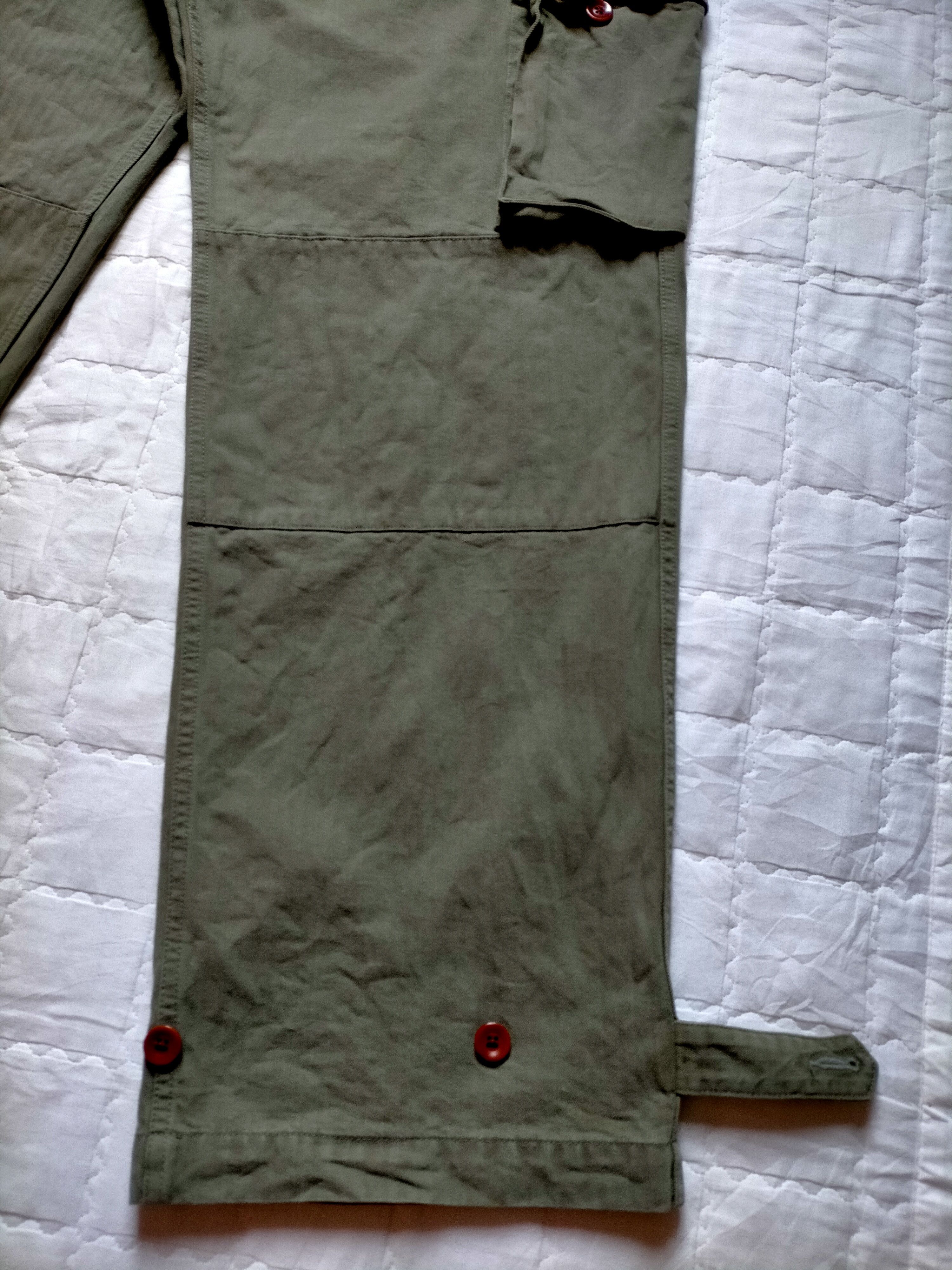 Studio D'Artisan Vintage Studio D'Artisan HBT Stripe Trouser Cargo Pants Size US 36 / EU 52 - 6 Thumbnail