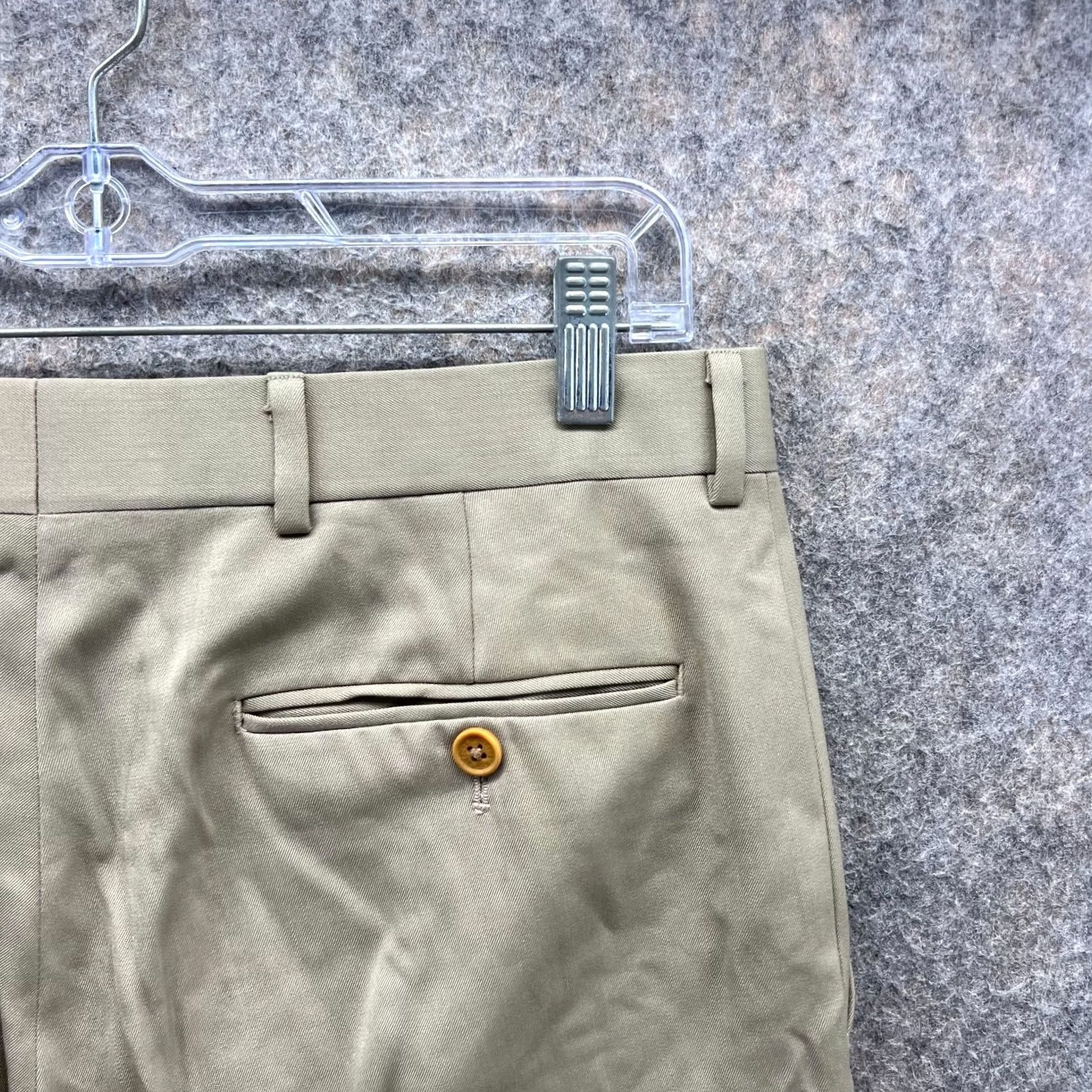 Brooks Brothers Brooks Brothers Pants Men 32x32 Khaki Chino Pleated Regent Tan Beige Trousers Size US 32 / EU 48 - 3 Thumbnail