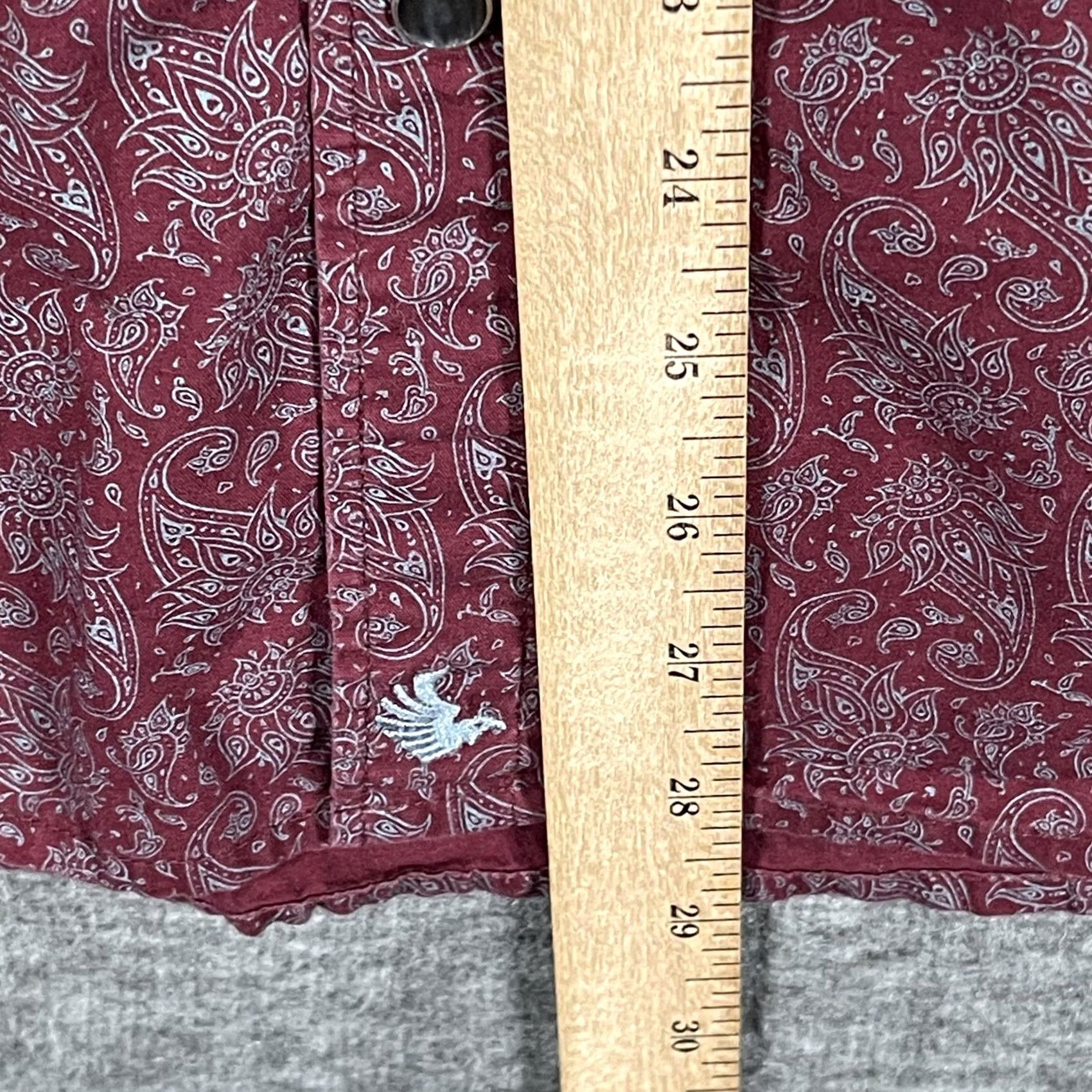 Cody James Cody James Shirt Mens L Red Paisley Western Button-Up Long Sleeve Cowboy Size US L / EU 52-54 / 3 - 7 Thumbnail