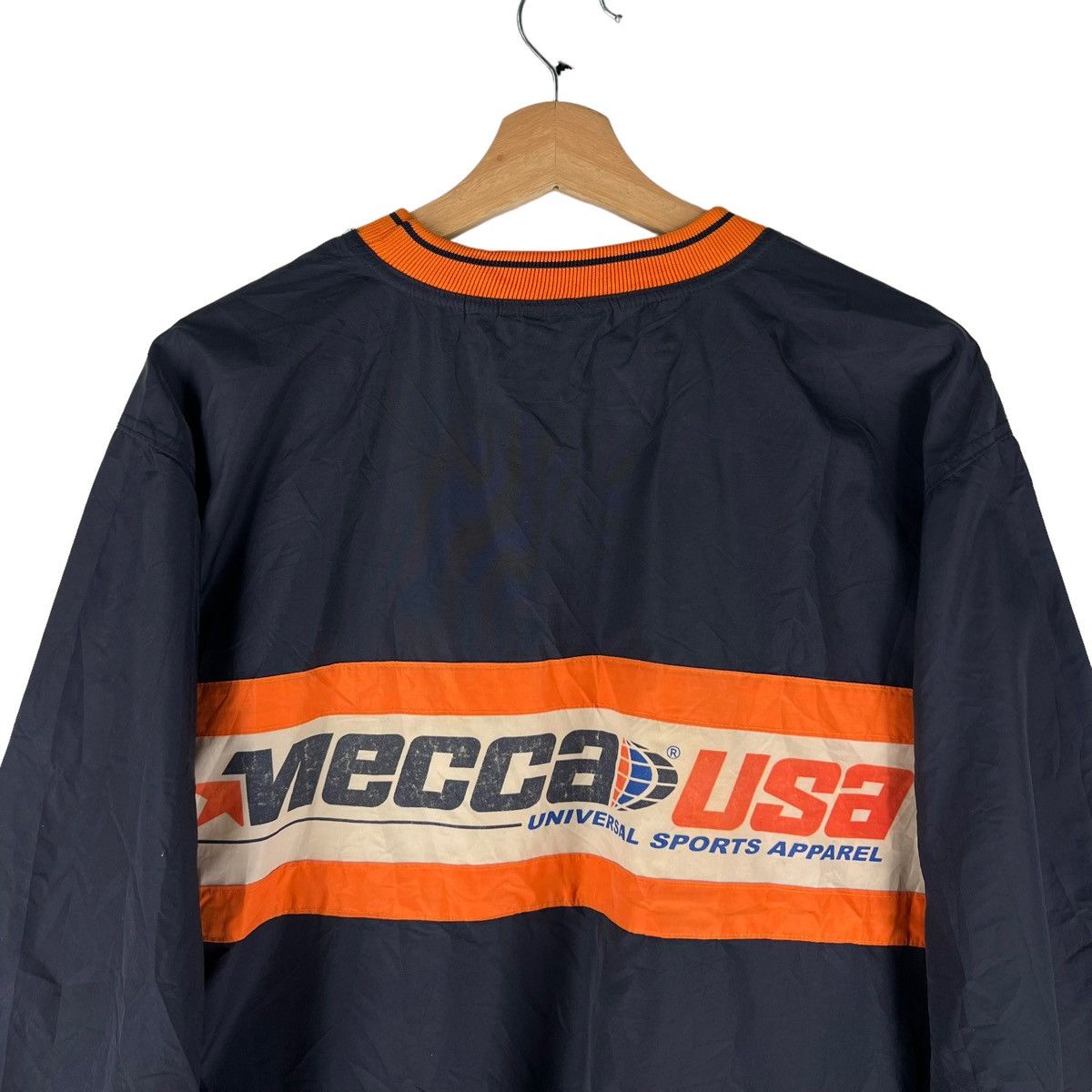 Japanese Brand 🔥VINTAGE LONG SLEEVE SWEATSHIRT MECCA USA BIG LOGO Size US L / EU 52-54 / 3 - 8 Thumbnail