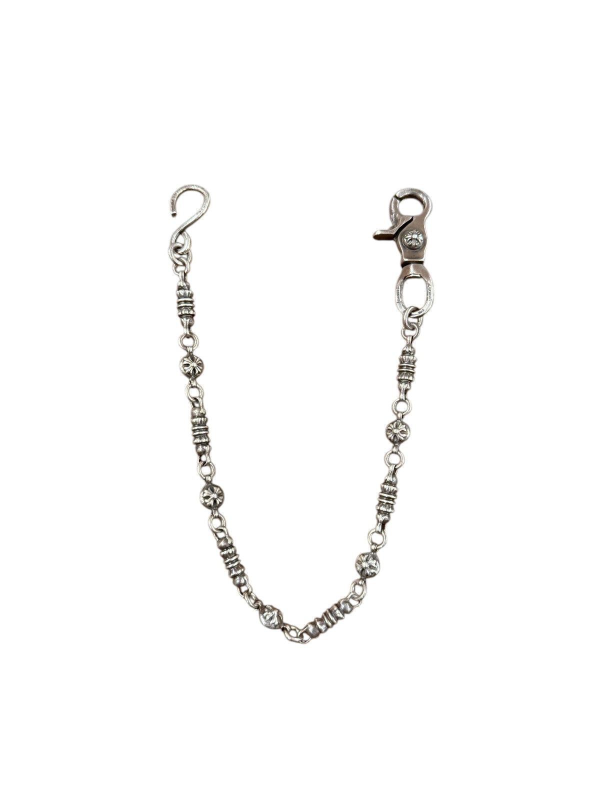 Chrome Hearts Barrel & Mini Plus Ball Short Wallet Chain | Grailed