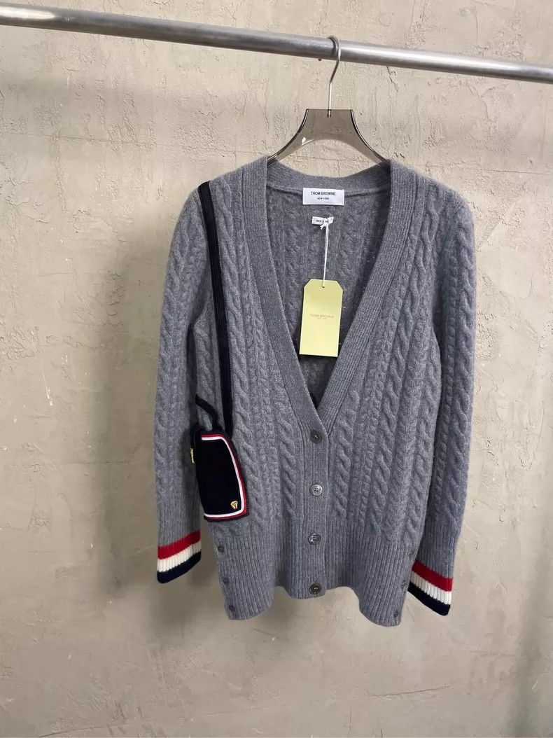 Thom Browne Thom Browne Knitted round neck sweater Size M / US 6-8 / IT 42-44 - 1 Thumbnail