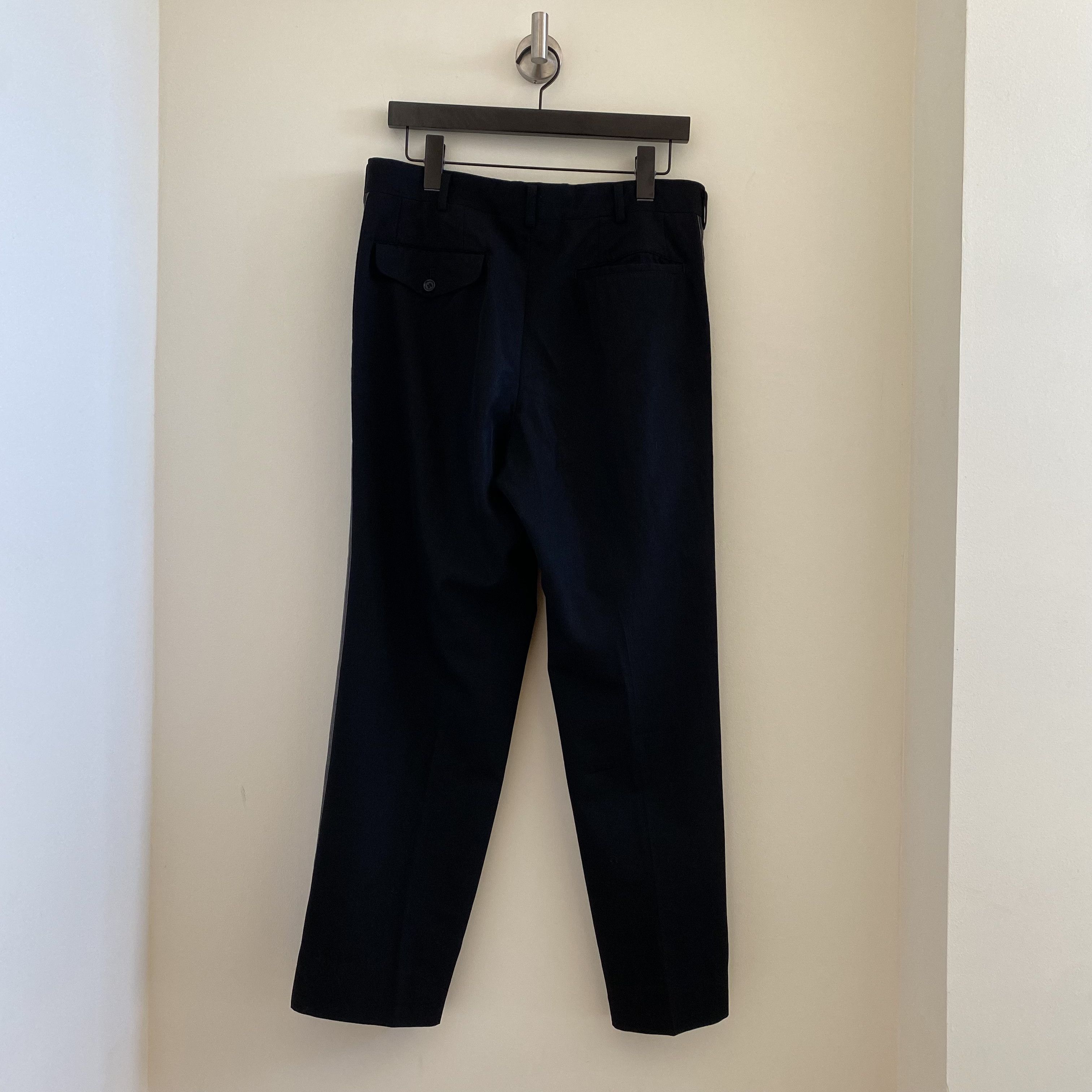 Comme des Garcons Homme Comme des Garçons Homme 2010 Side Stripe Trousers Size US 30 / EU 46 - 2 Thumbnail