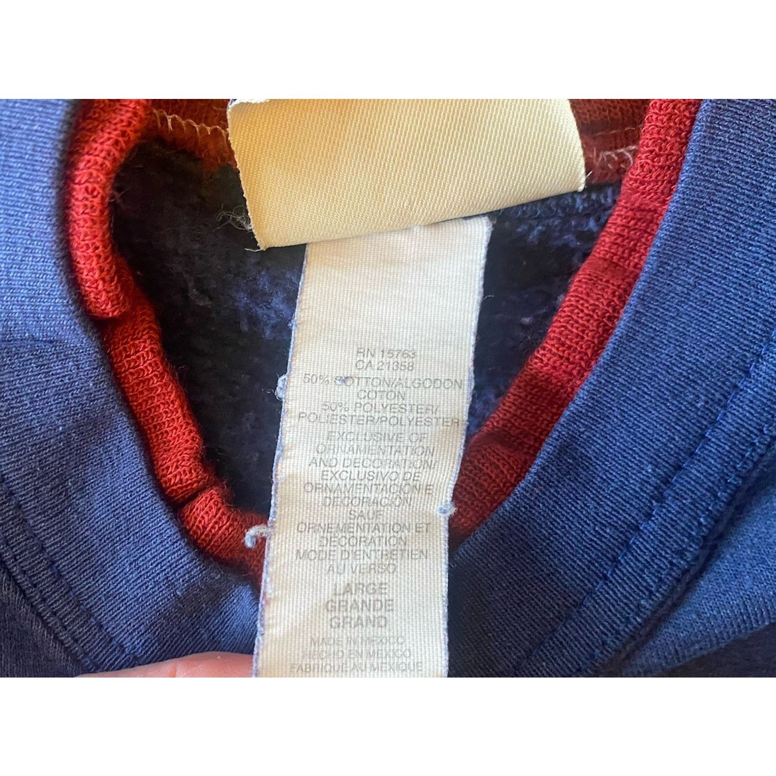 Vintage VTG Top Stitch Double Collar Snowman Sweatshirt Women’s L Size L / US 10 / IT 46 - 6 Thumbnail