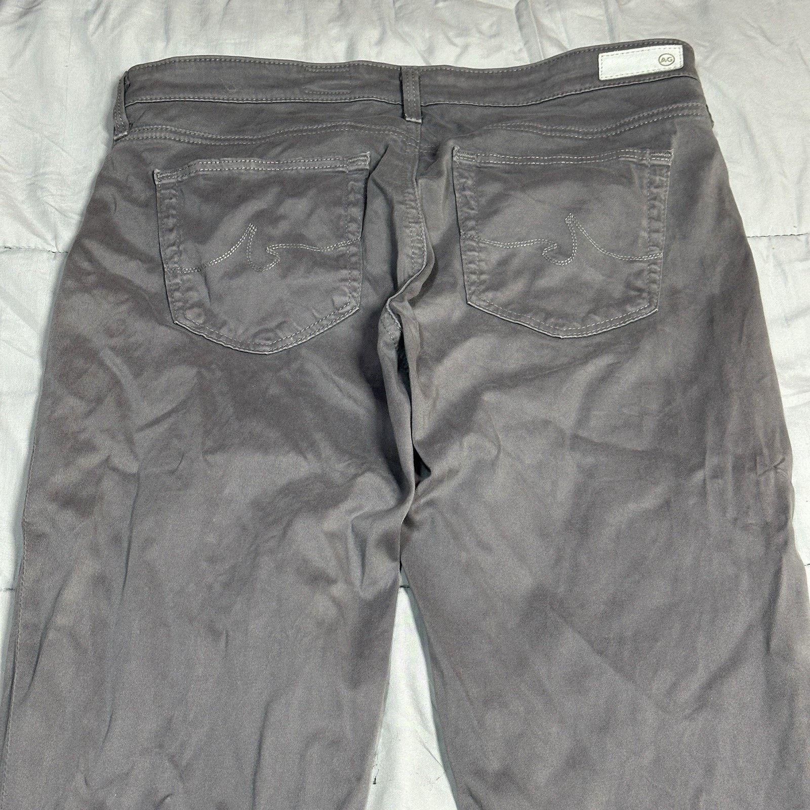 AG Adriano Goldschmied AG Adriano Goldschmied Slim Straight Jeans 29R 30x28 Prima Size 29" - 16 Thumbnail