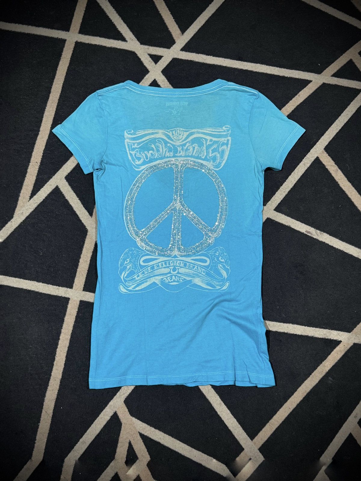 True Religion True Religion Buddha Peace Gothic 2000s Vkei Tees Size US XS / EU 42 / 0 - 1 Thumbnail