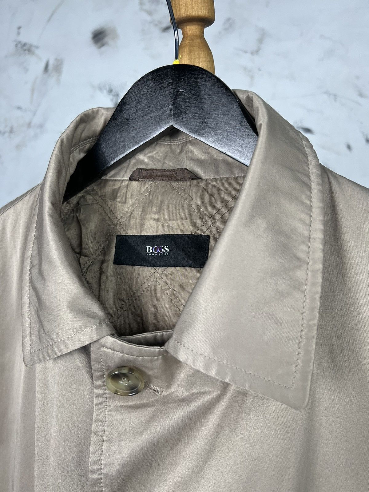 Hugo Boss Hugo Boss Trench Coat Jacket Size 54 XL Size US XL / EU 56 / 4 - 5 Thumbnail