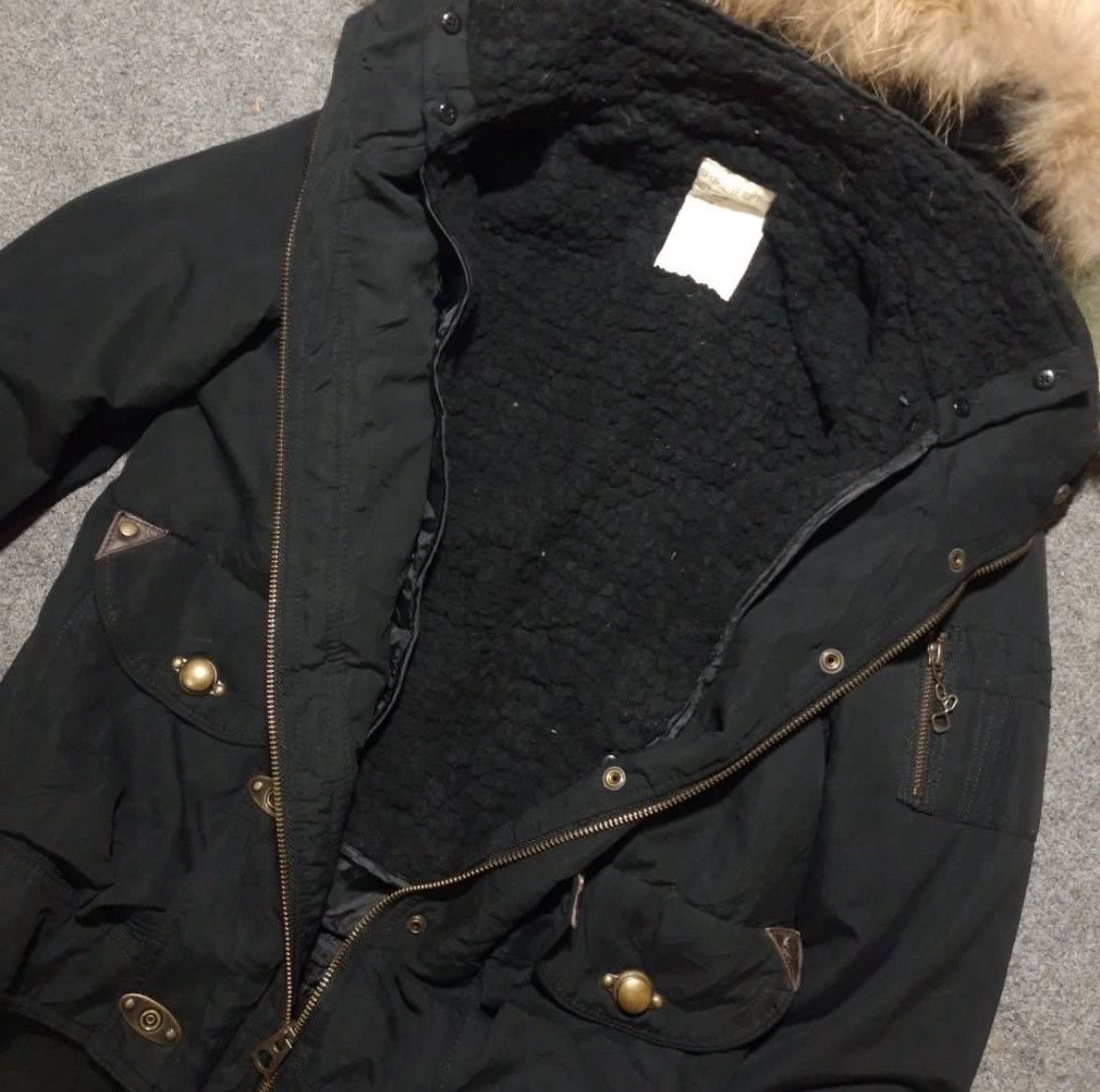 If Six Was Nine × Japanese Brand × Le Grande Bleu (L.G.B.) Vintage Punk Bondage Fur Jacket Size US M / EU 48-50 / 2 - 3 Thumbnail