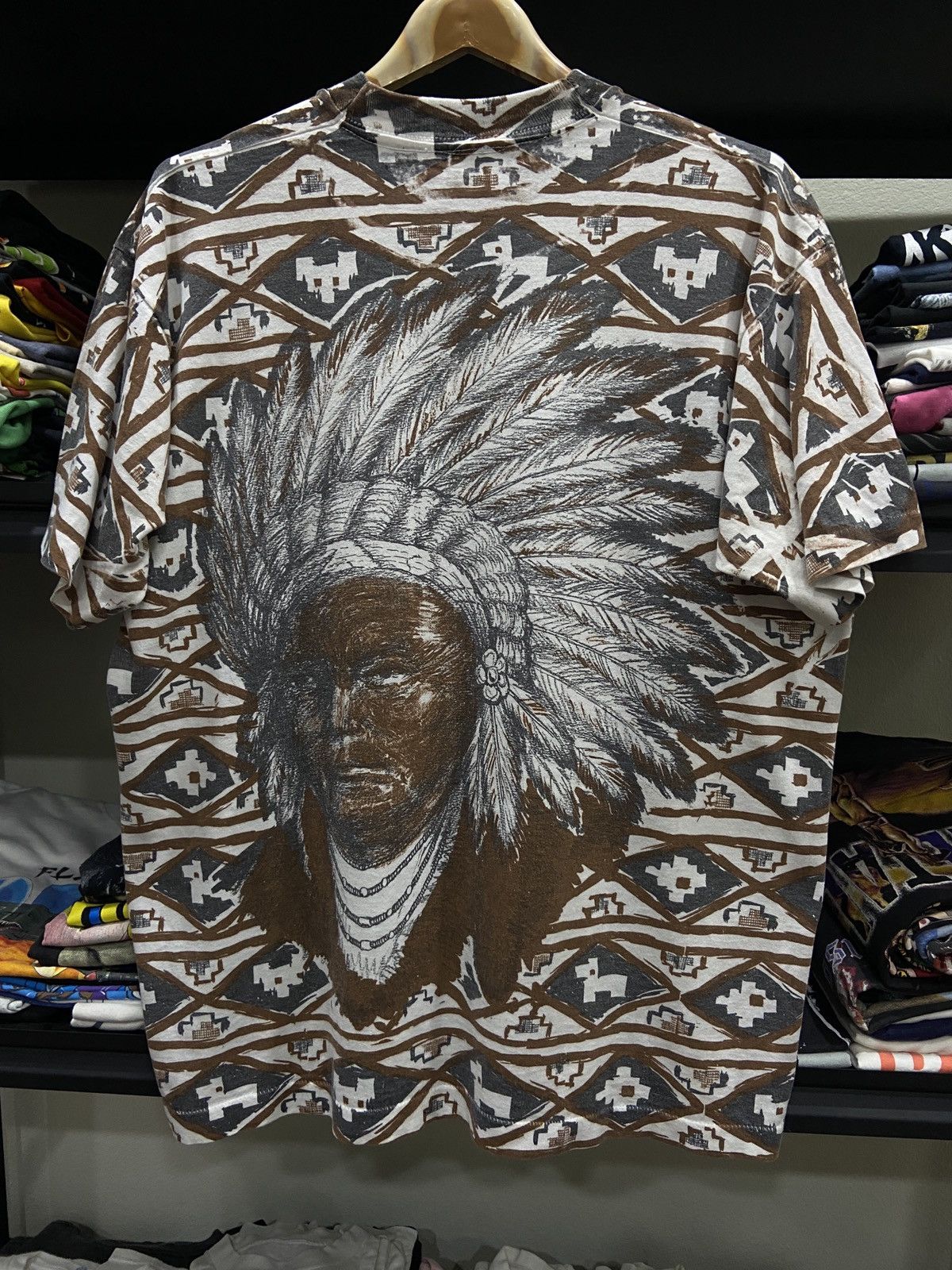 Band Tees × Vintage Vintage 90s Indian rock OVP Band TShirt Size US XL / EU 56 / 4 - 6 Thumbnail