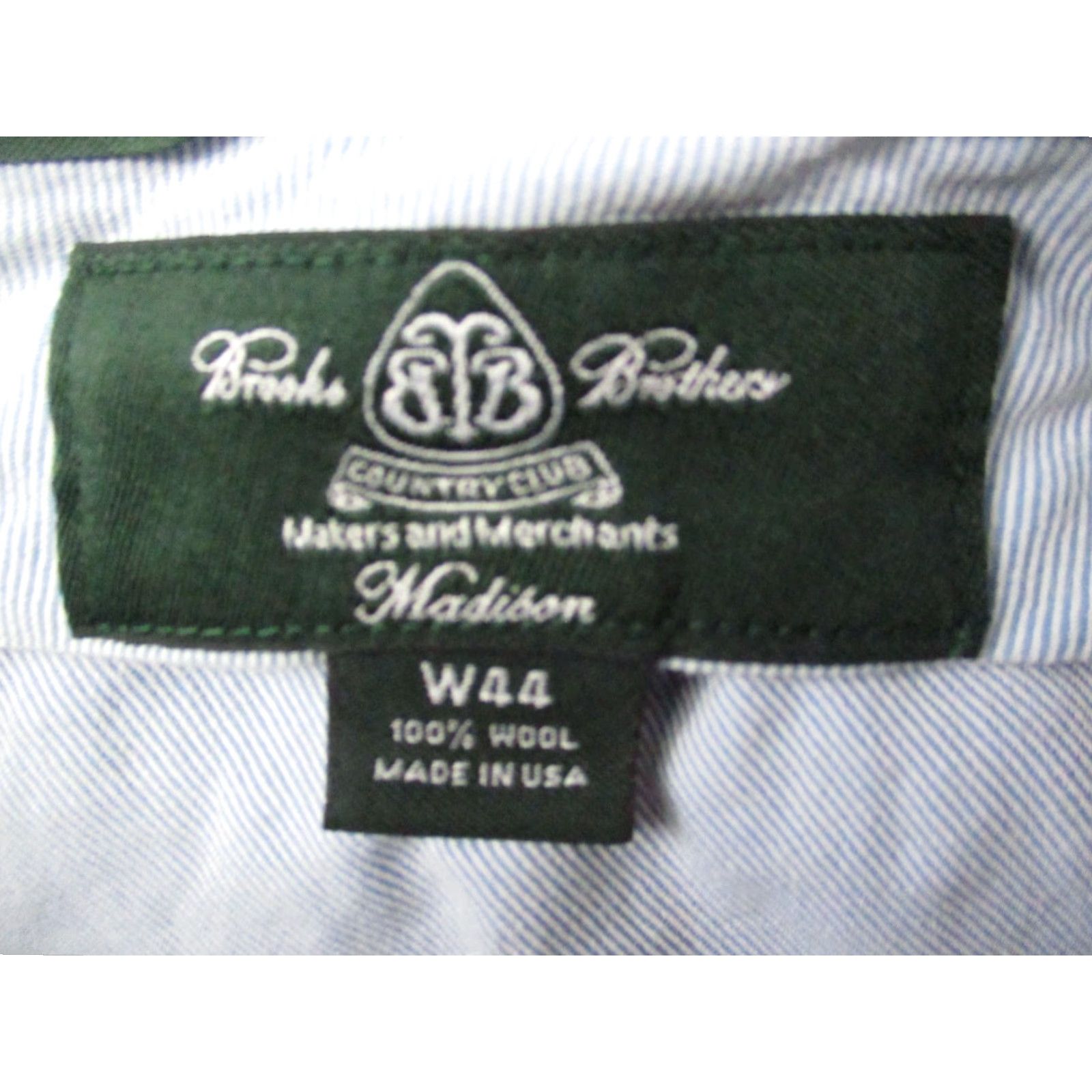 Brooks Brothers Brooks Brothers Pants Mens 40 Brown Madison Fit Trousers Wool Made in USA Dress Pants Mens Regular 40 Brown Wool Madison Suit Pants 100% Wool Size 40R - 7 Thumbnail