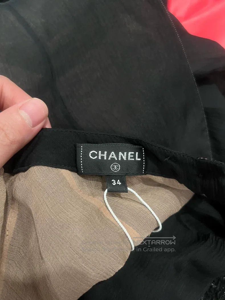 Chanel Chanel 21k black micro-transparent dress Size XXS / US 00 / IT 34 - 3 Thumbnail