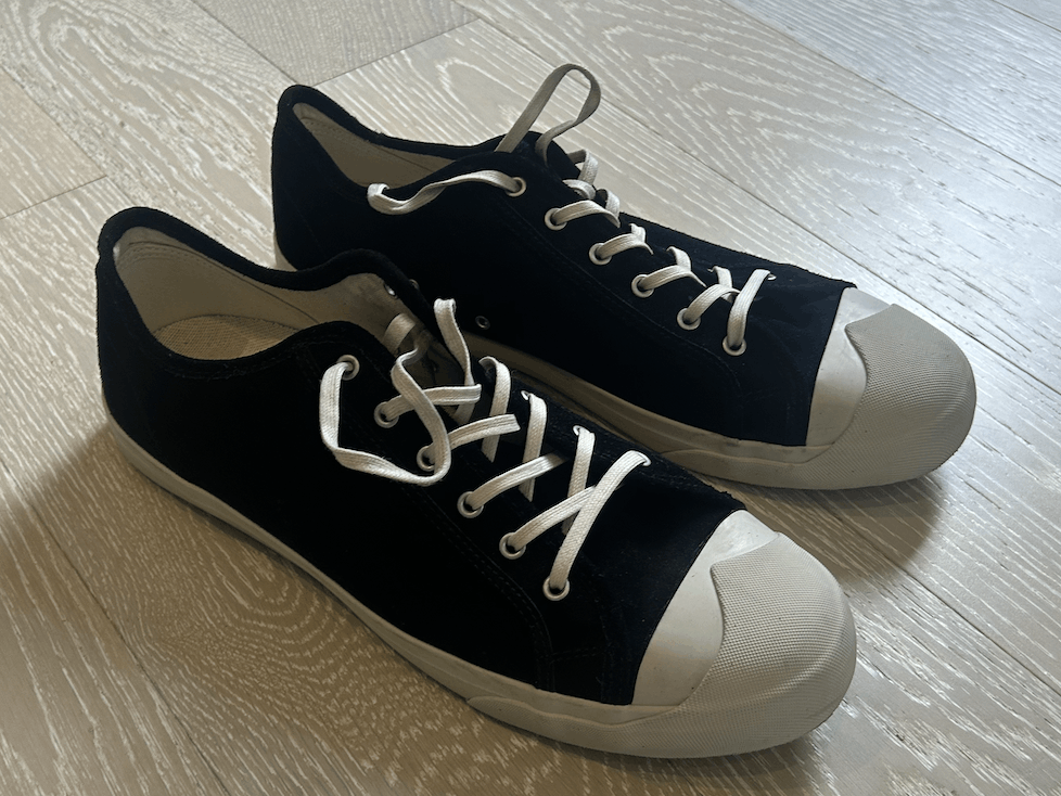 YMC YMC Black Suede Sneakers Low Top (UK 11) Size US 12 / EU 45 - 2 Thumbnail