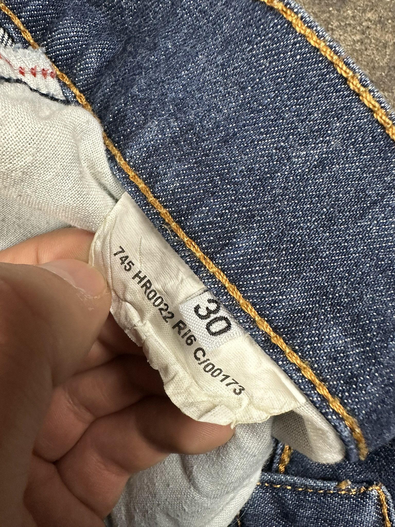 Helmut Lang Vintage Helmut Lang Straight Jeans Size US 30 / EU 46 - 7 Thumbnail