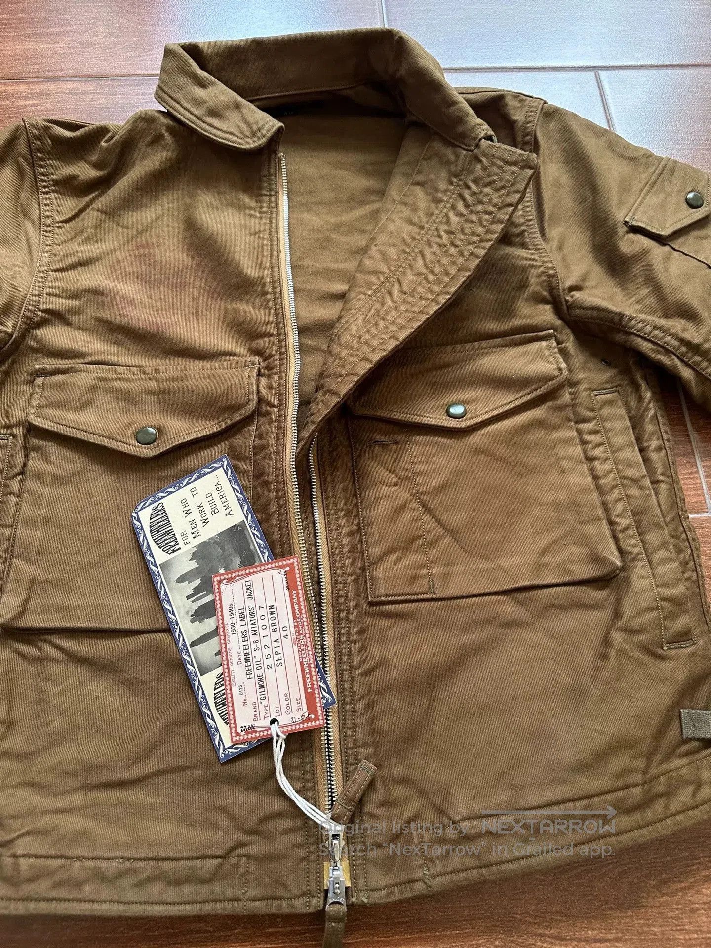 Freewheelers Freewheelers Flight Suit S-8 Spring Summer. Size US XXS / EU 40 - 6 Thumbnail