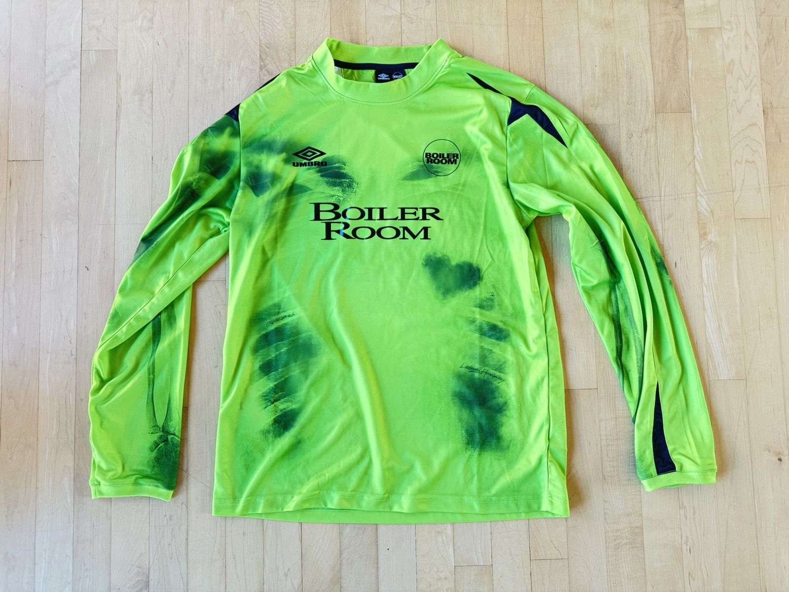 Umbro Boiler Room x Umbro Goalkeeper Jersey long sleeve sz M | Grailed