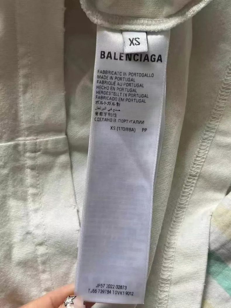 Balenciaga Balenciaga Scissors Short Sleeve Destroying Style XS size Size US XS / EU 42 / 0 - 4 Thumbnail