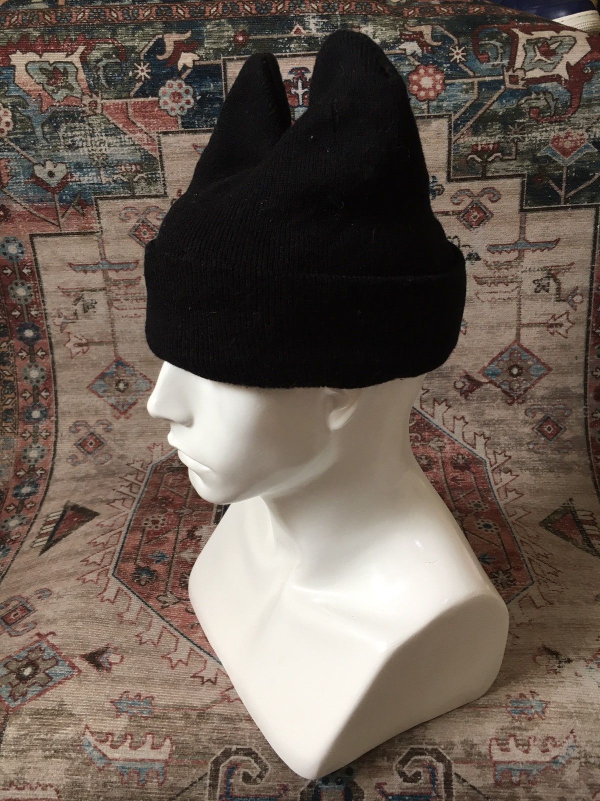 Hysteric Glamour Playboi Carti Style Bunny Horn Devil Beanie Size ONE SIZE - 3 Thumbnail