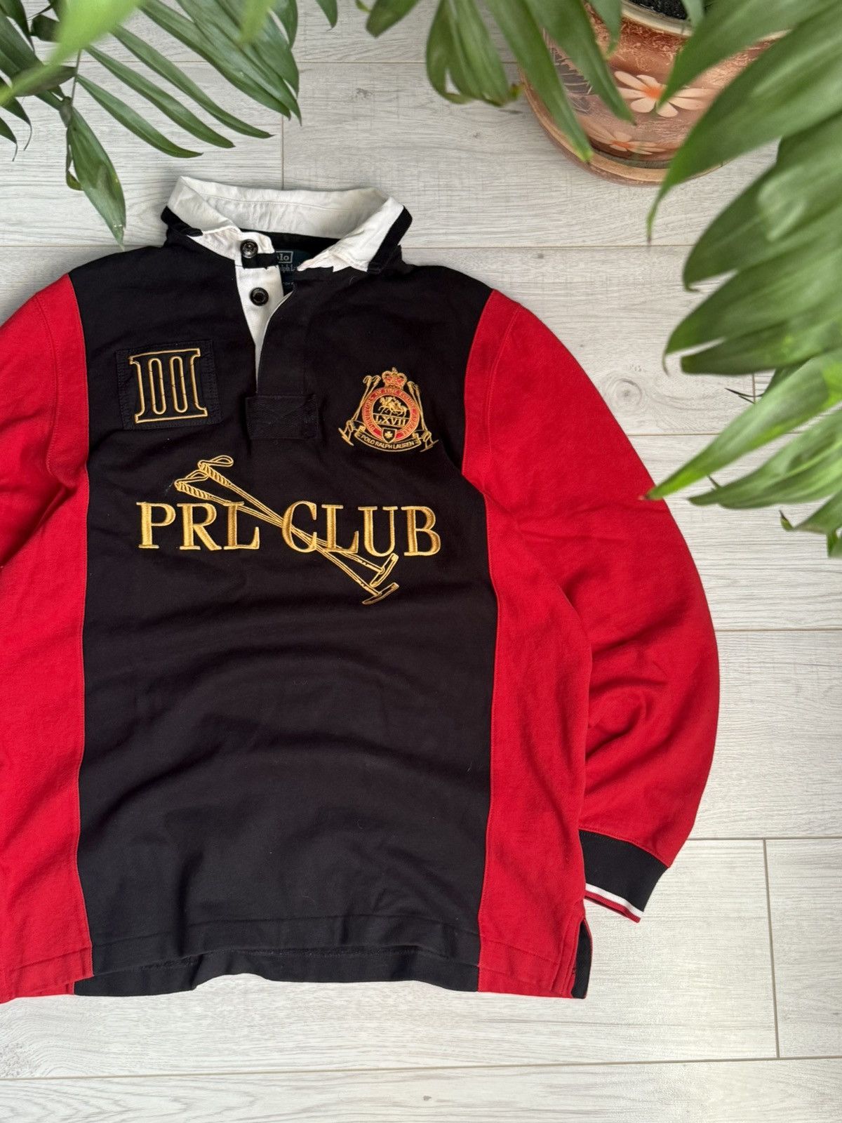Polo Ralph Lauren Polo Ralph Lauren vintage Rugby Shirt PRL Club Size US L / EU 52-54 / 3 - 2 Thumbnail