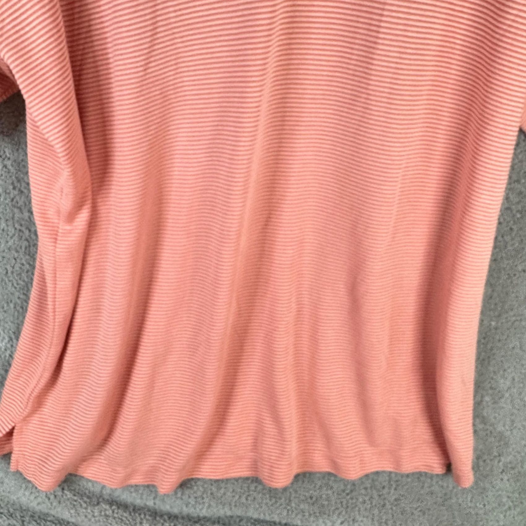 Vintage Jamaica Jaxx Polo Shirt Mens 2XL Pink Stripe Short Sleeve Casual Knit Modal Blend Button Front Placket Size US XXL / EU 58 / 5 - 2 Thumbnail