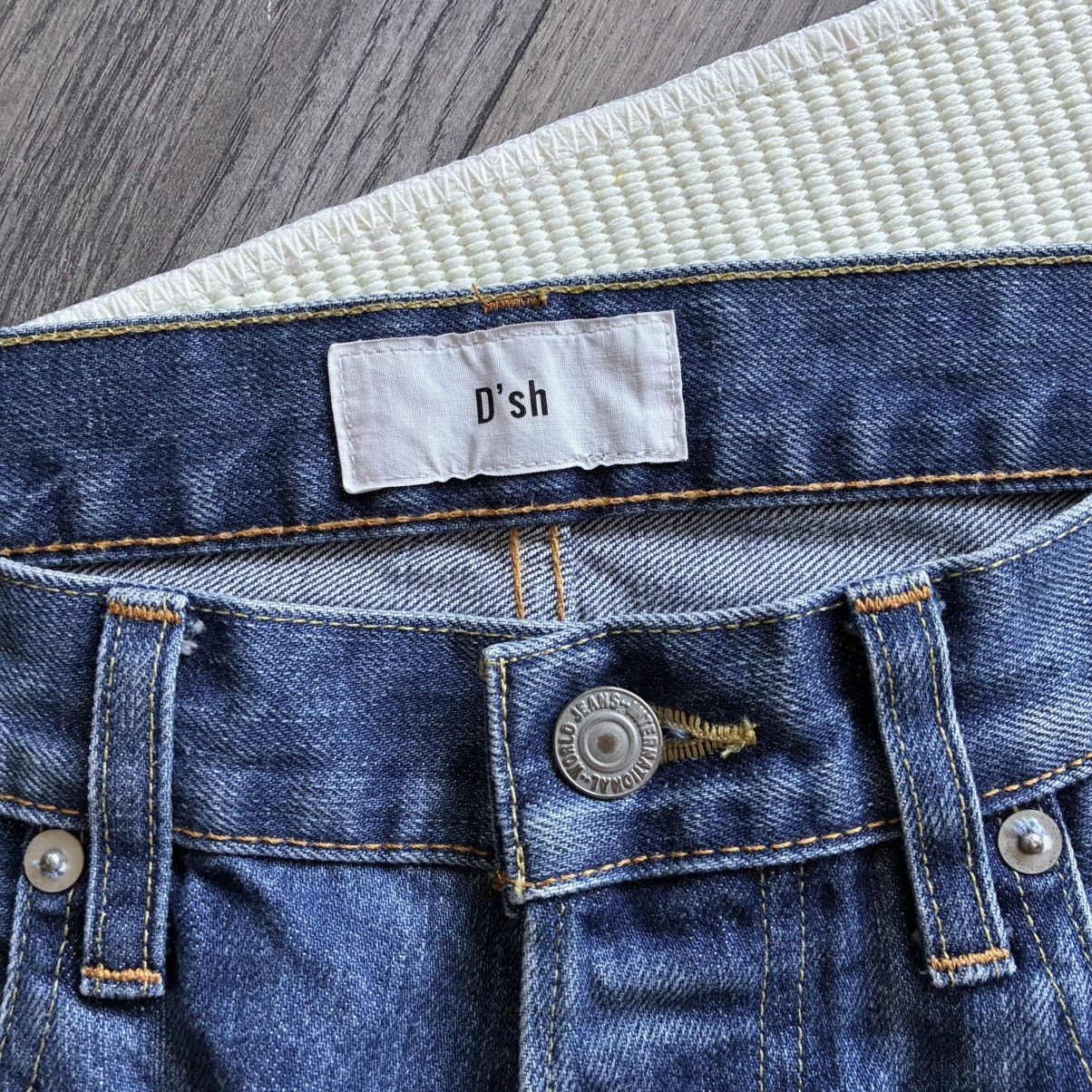 URBAN RESEARCH DOORS D’sh Urban Research Doors Distressed Light Wash Blue Jeans Size US 31 - 4 Thumbnail
