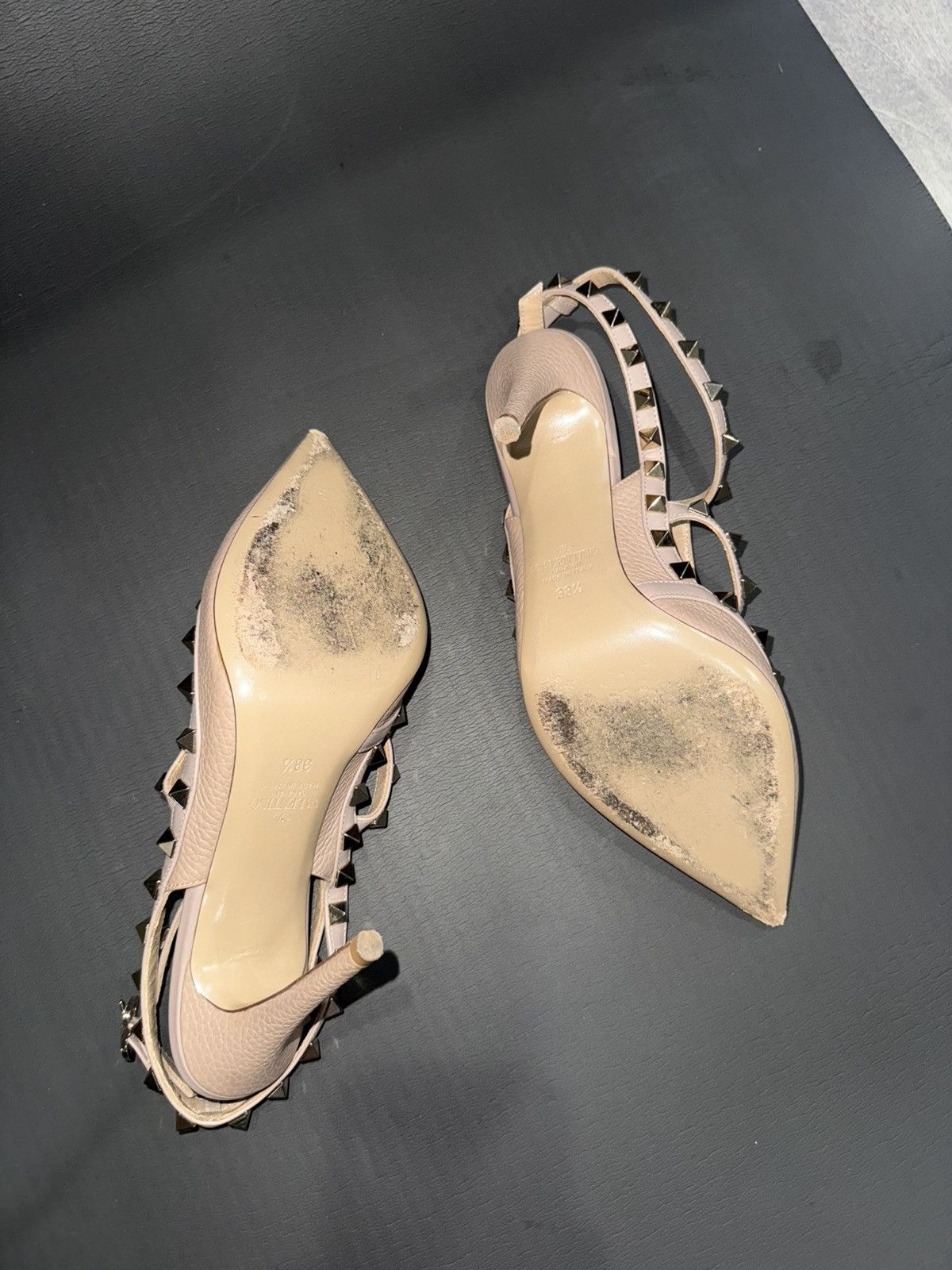 Valentino Valentino RockStud Ankle strap Pump Size US 9 / IT 39 - 5 Thumbnail
