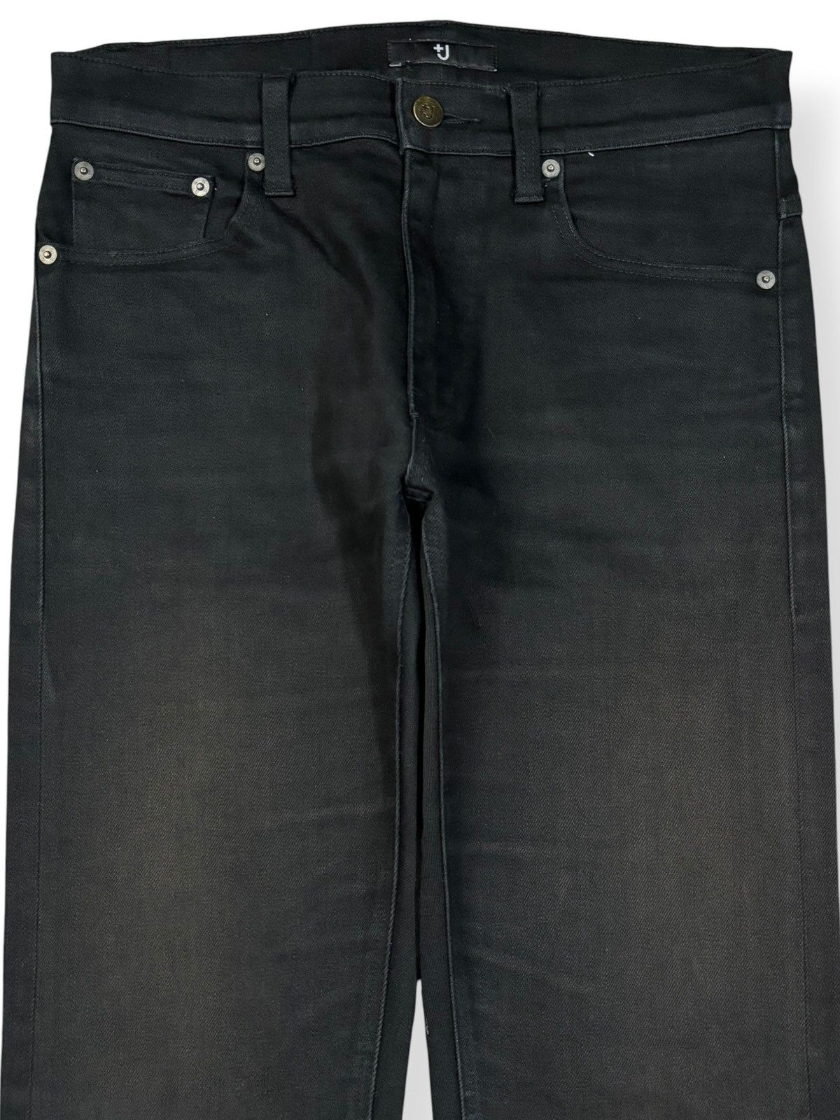 Jil Sander × Uniqlo Jil Sander x Uniqlo Selvedge Black Denim Jeans Size US 30 / EU 46 - 4 Thumbnail