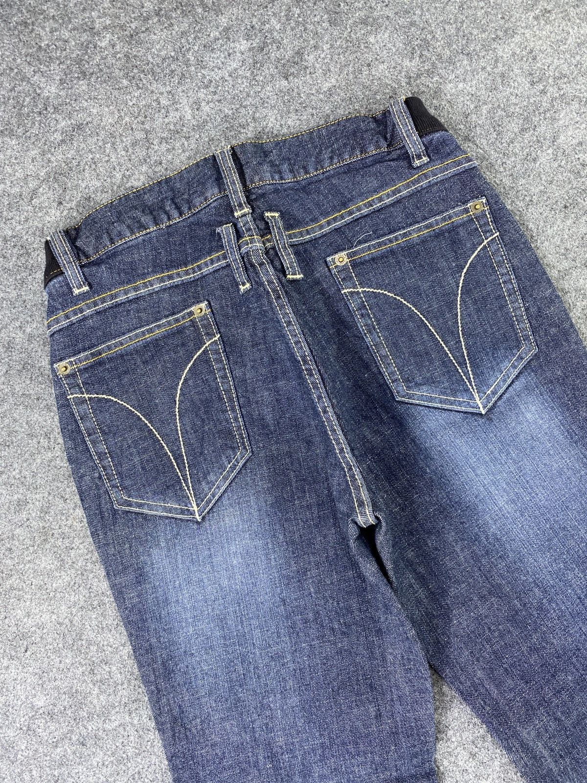 Japanese Brand × Jean Japanese Brand Blue Wash Bootcut Jeans - J1069 Size 26" / US 2 / IT 38 - 6 Thumbnail