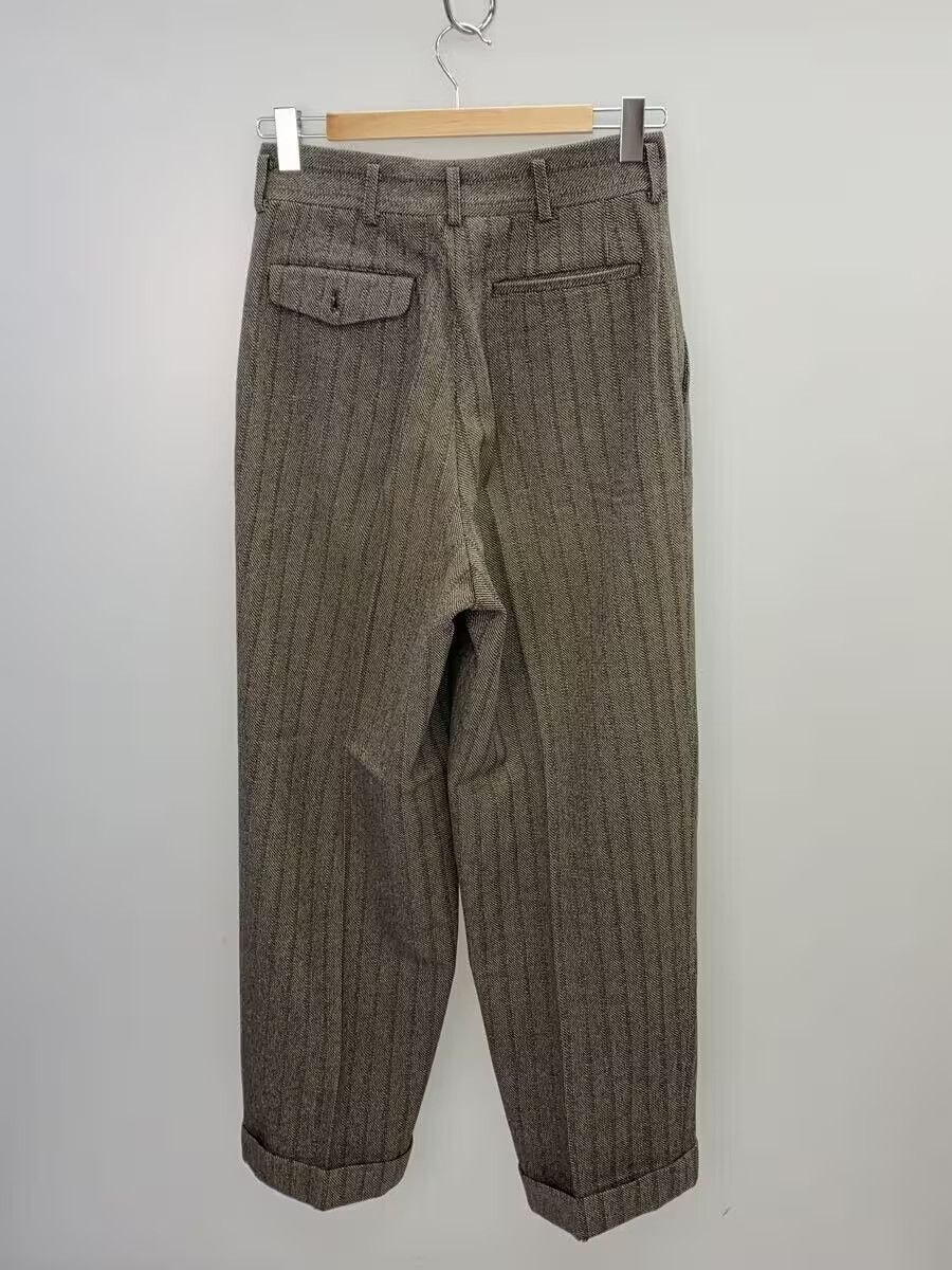 Comme des Garcons × Comme des Garcons Homme 1995 Striped Pleated Wool Pants Size US 27 - 2 Thumbnail
