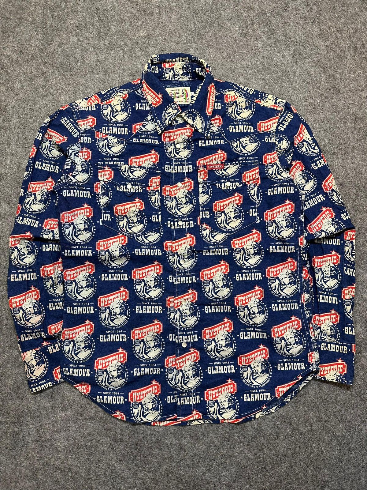 Hysteric Glamour Hysteric Glamour over print western shirt “Hysteric Glamour" Size US S / EU 44-46 / 1 - 1 Thumbnail