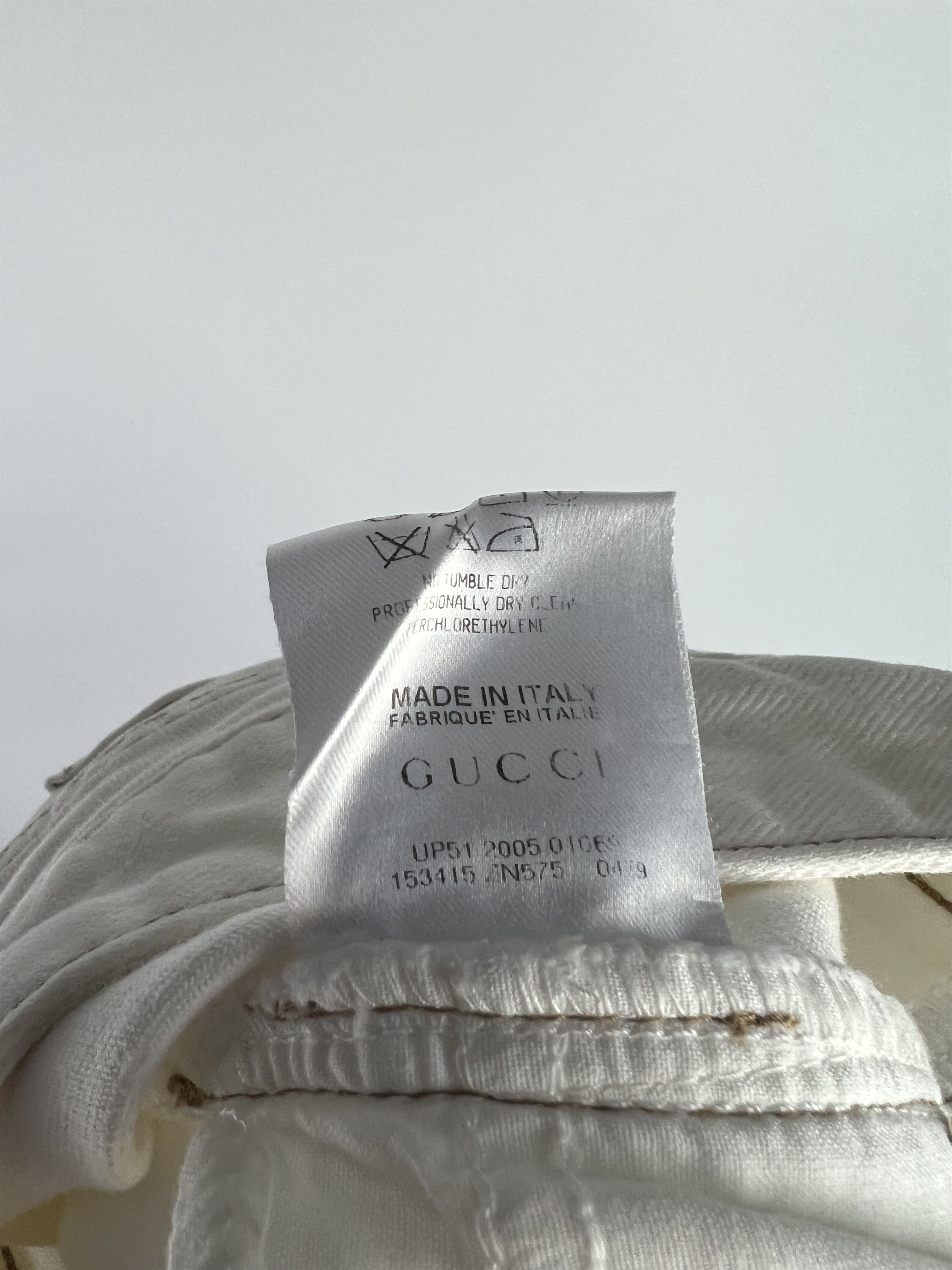 Gucci 2005 Gucci Tom Ford Era Vtg Women's Flared Jeans Size S/M Size 28" / US 6 / IT 42 - 11 Thumbnail